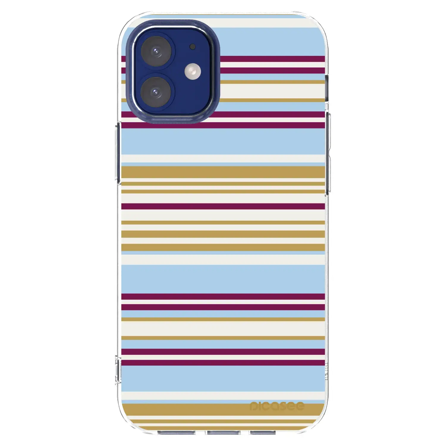 Silikonový průhledný obal pro Apple iPhone 12 mini - Souvenir
