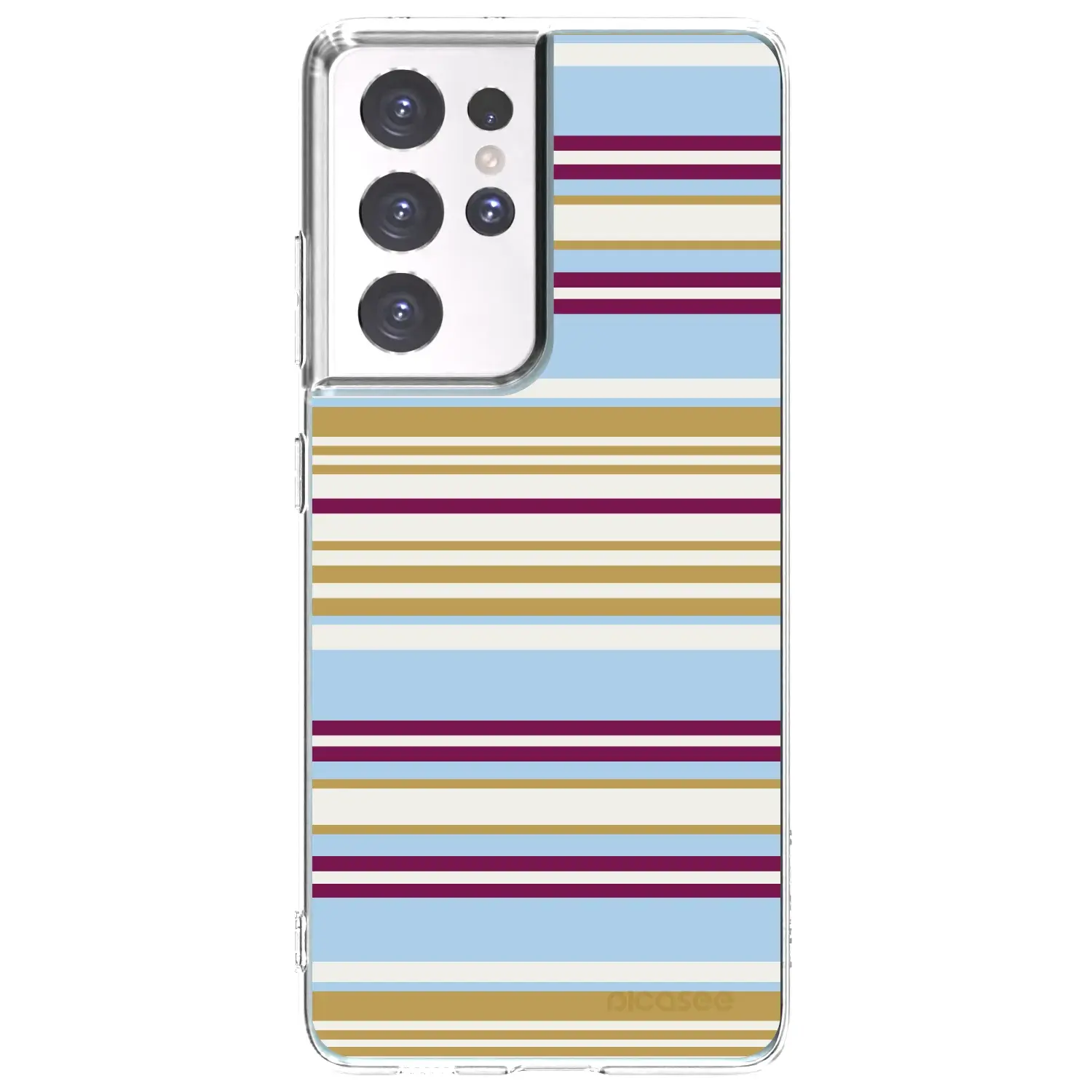 Silikonový průhledný obal pro Samsung Galaxy S21 Ultra 5G G998B - Souvenir