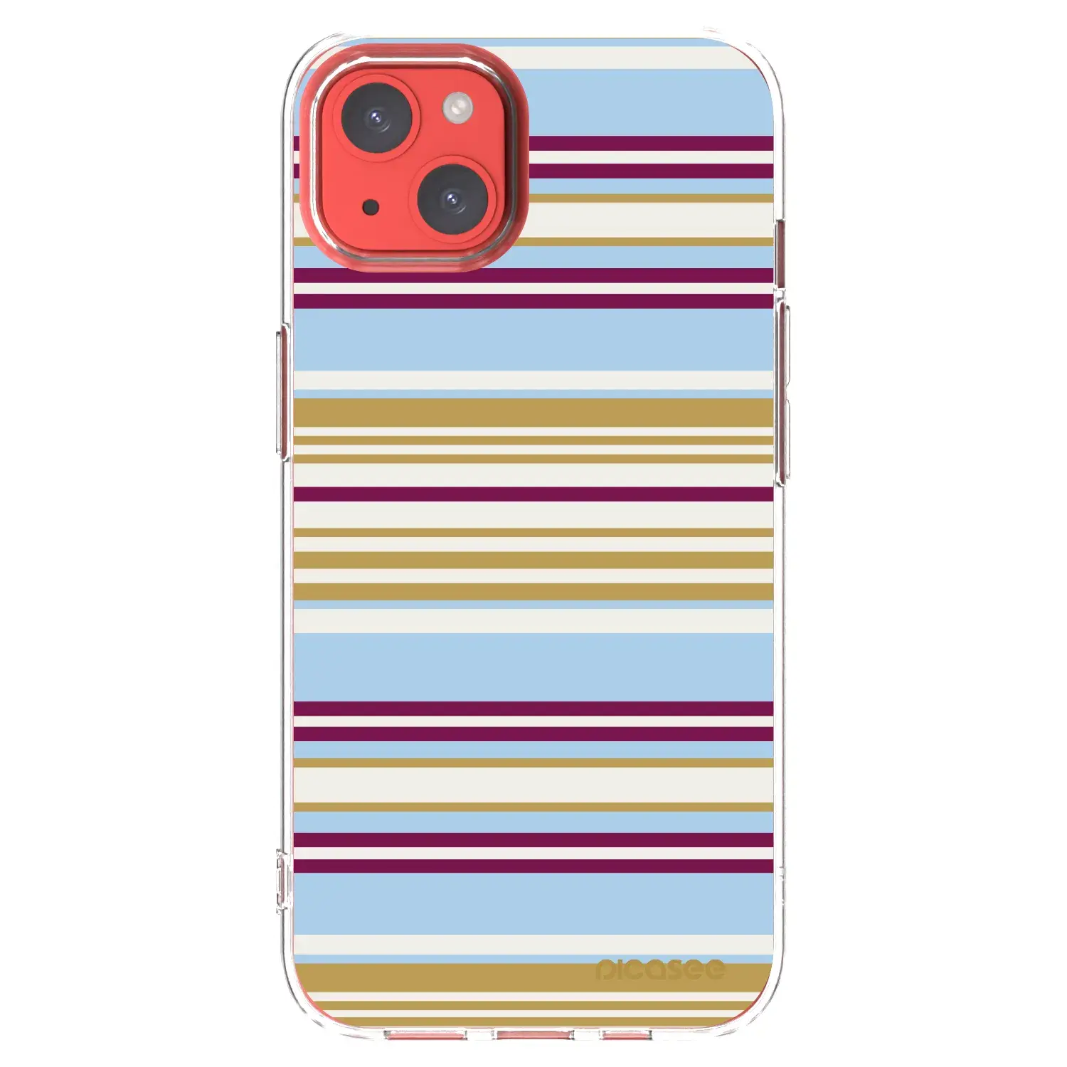 Silikonový průhledný obal pro Apple iPhone 13 - Souvenir