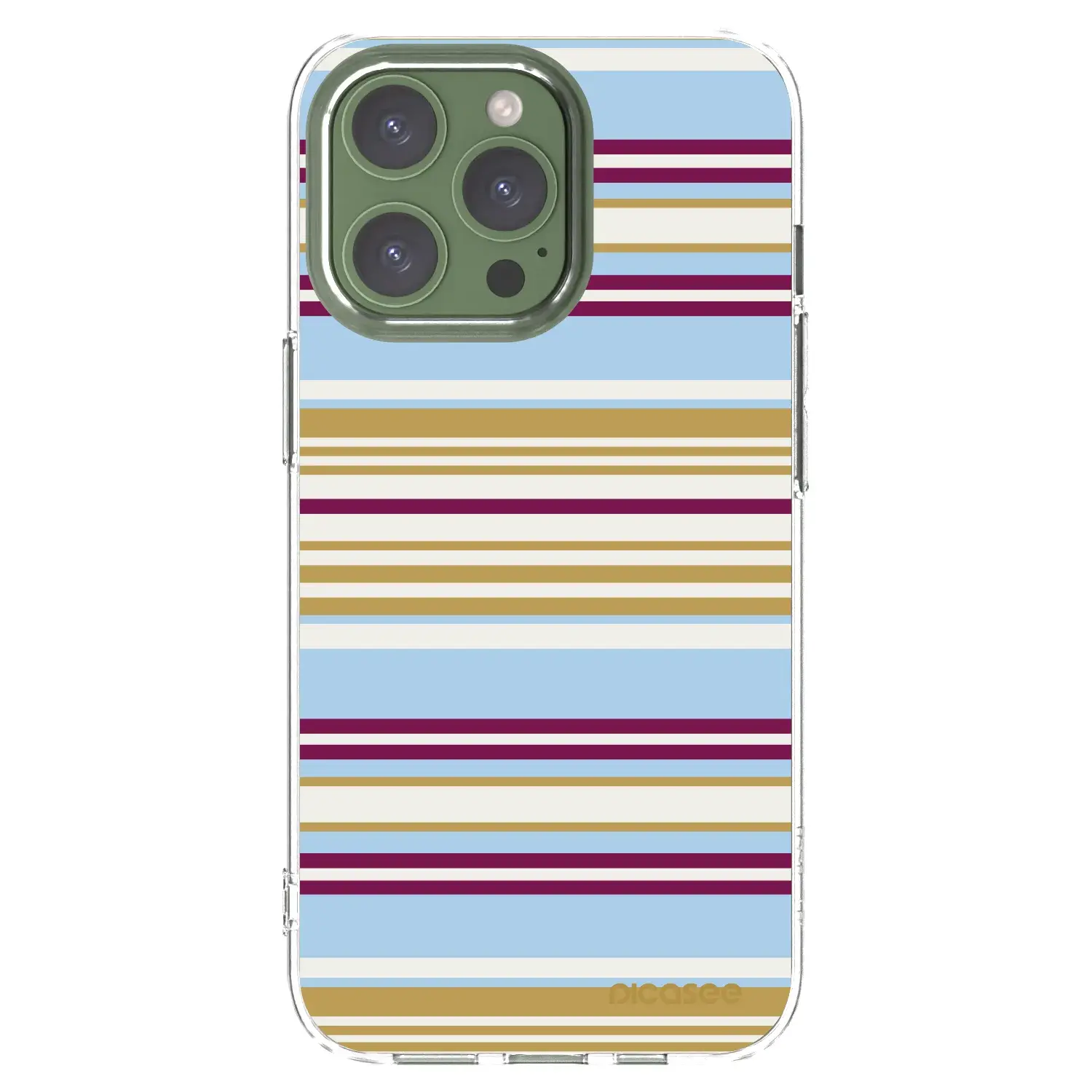 Silikonový průhledný obal pro Apple iPhone 13 Pro - Souvenir