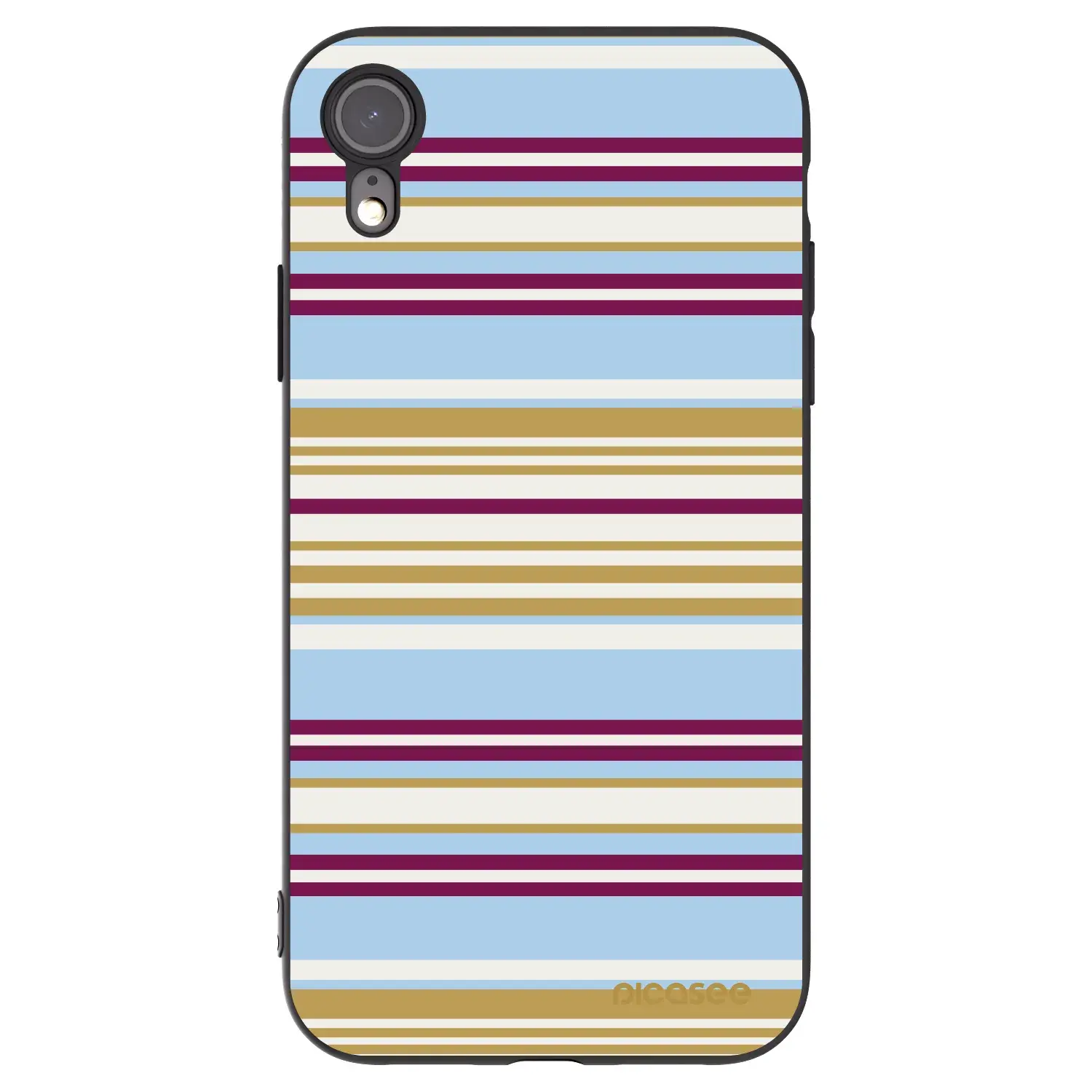Silikonový černý obal pro Apple iPhone XR - Souvenir