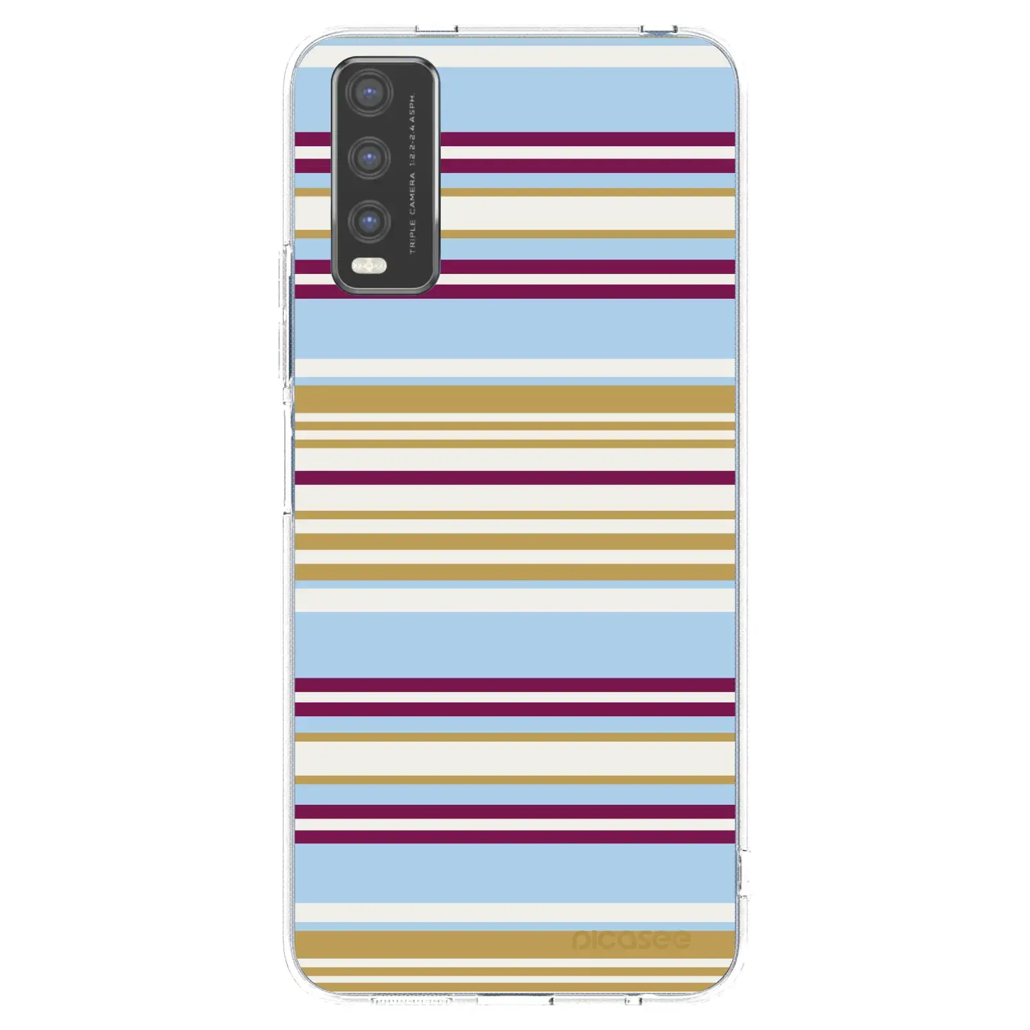 Silikonový průhledný obal pro Vivo Y20s - Souvenir