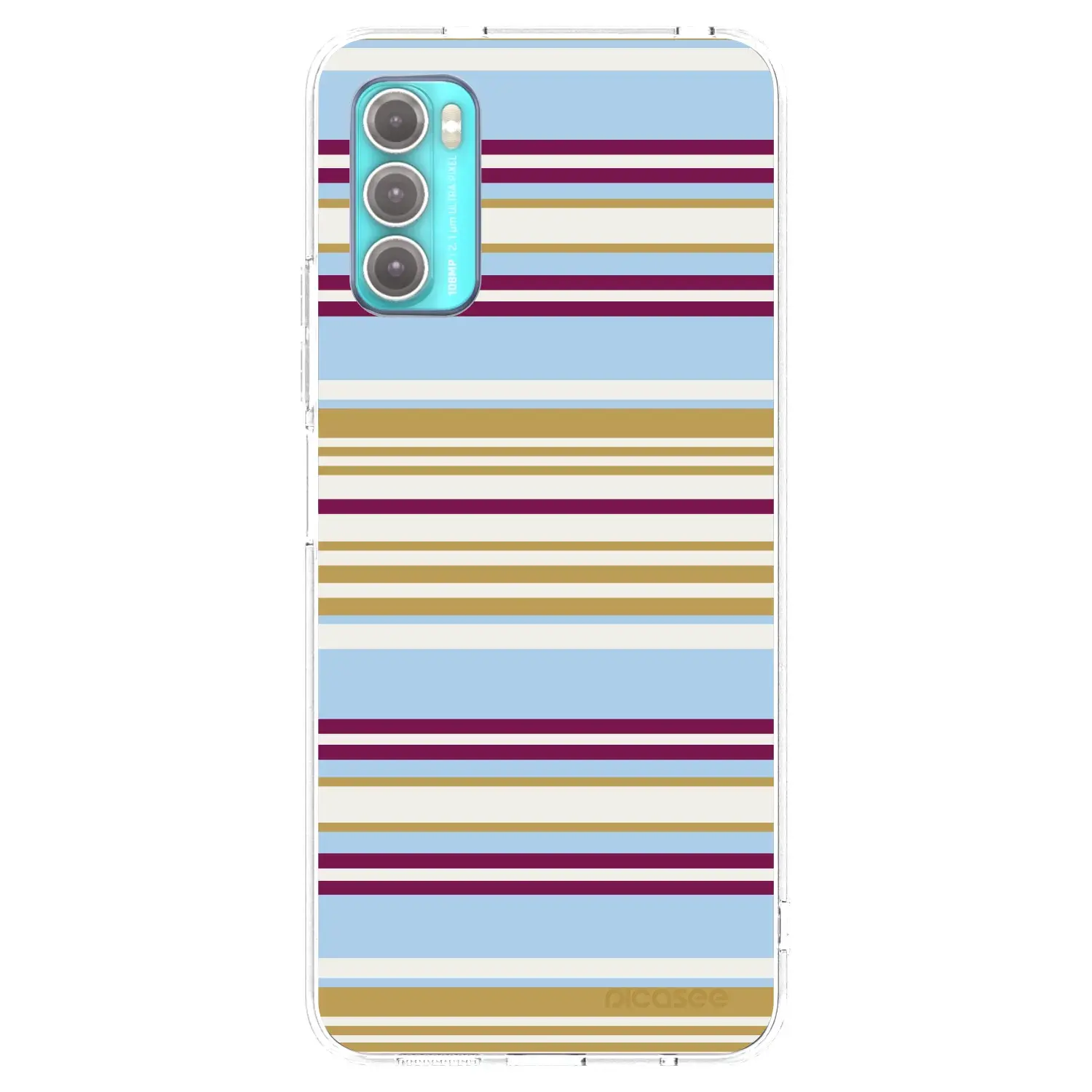 Silikonový průhledný obal pro Motorola Moto G60 - Souvenir