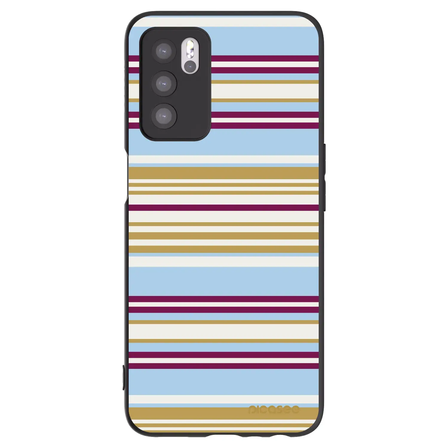 Silikonový černý obal pro OPPO A16s - Souvenir