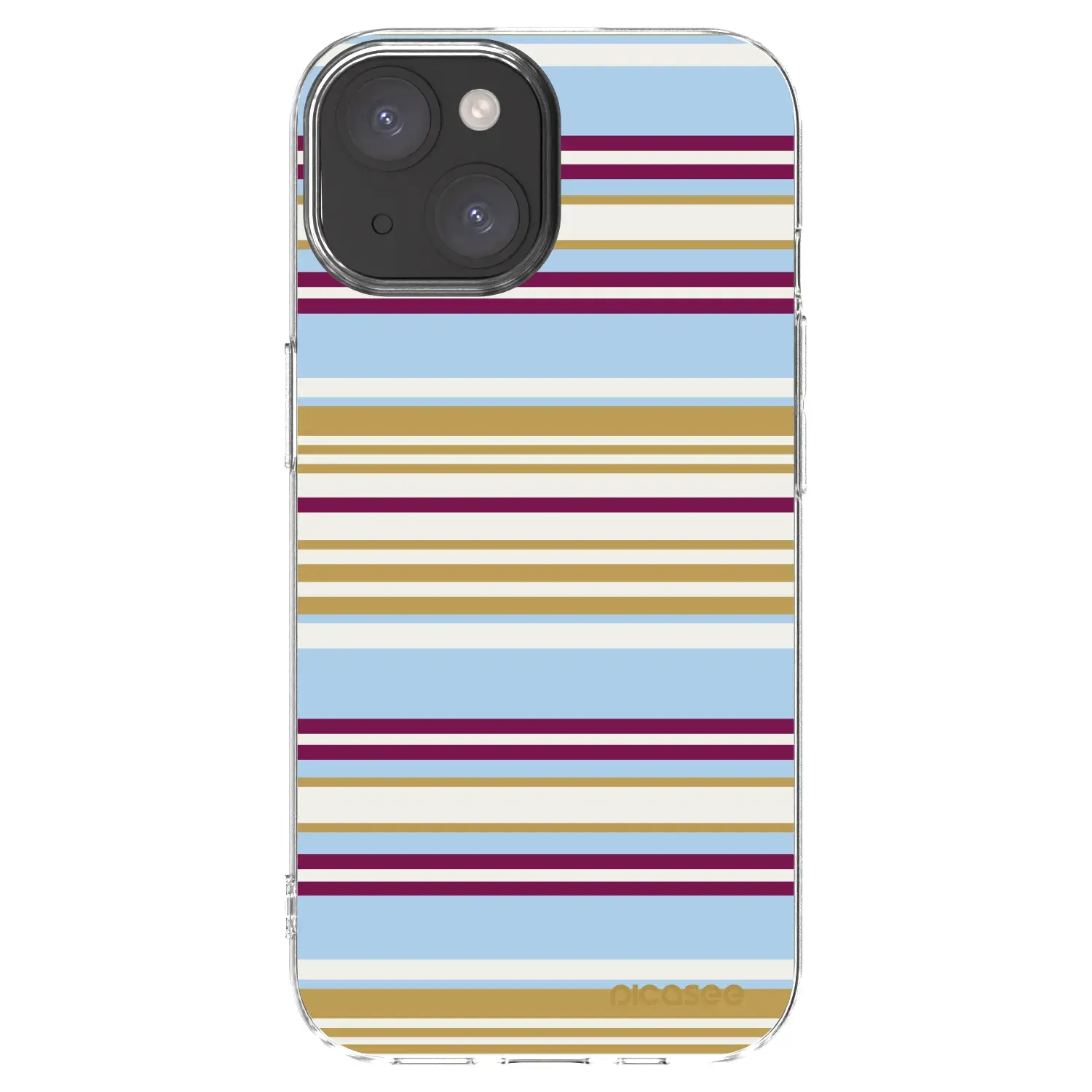 Silikonový průhledný obal pro Apple iPhone 15 - Souvenir