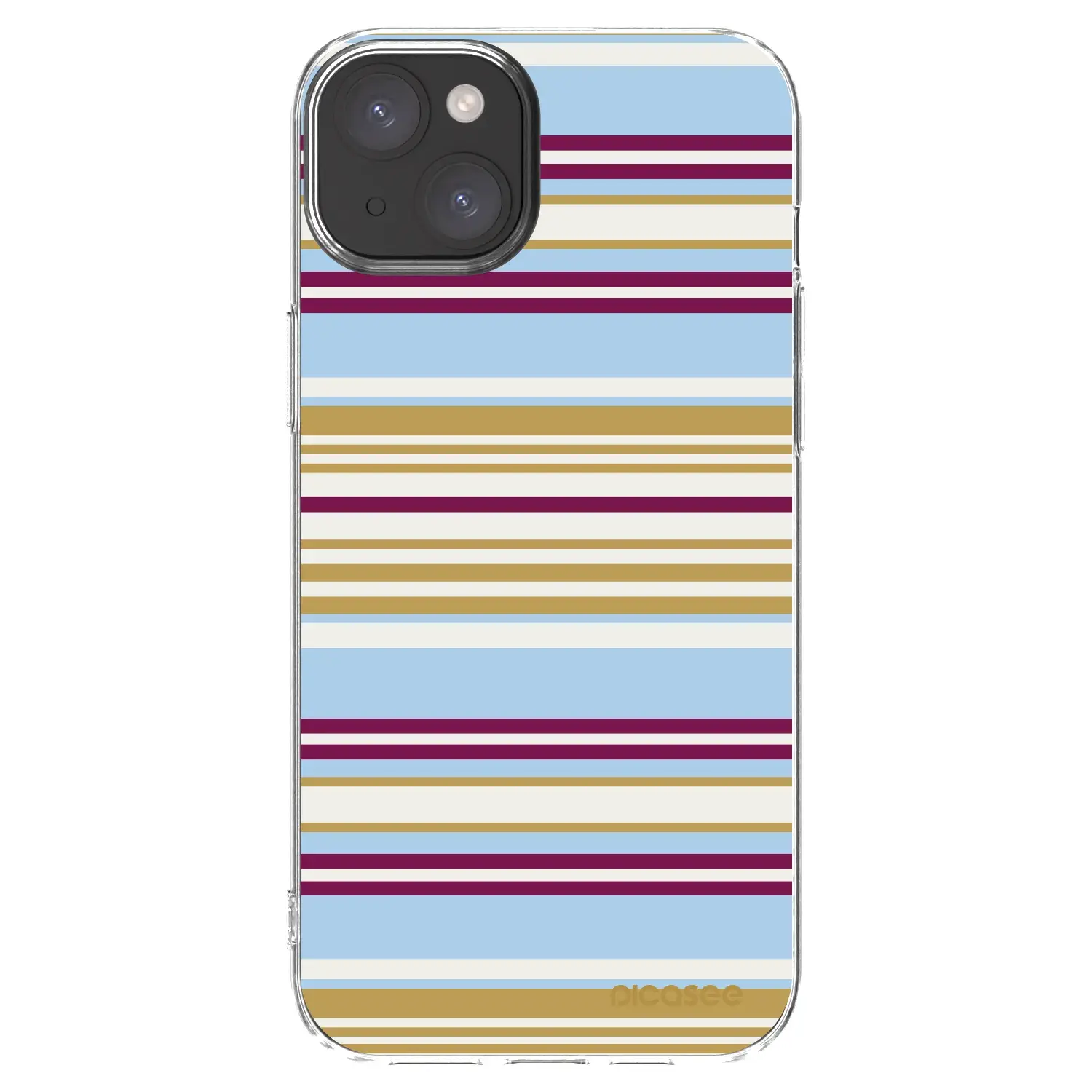 Silikonový průhledný obal pro Apple iPhone 15 Plus - Souvenir