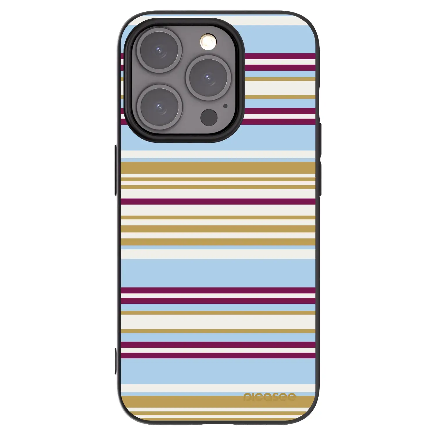 Silikonový černý obal pro Apple iPhone 15 Pro - Souvenir