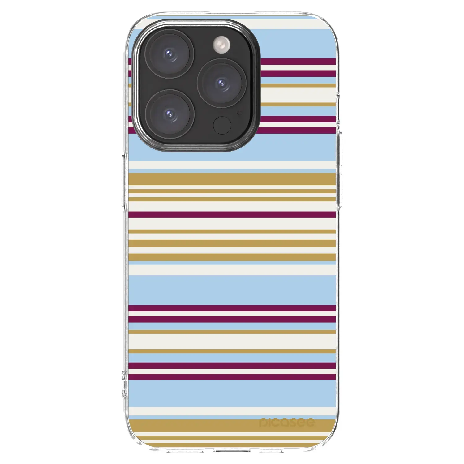 Silikonový průhledný obal pro Apple iPhone 15 Pro - Souvenir