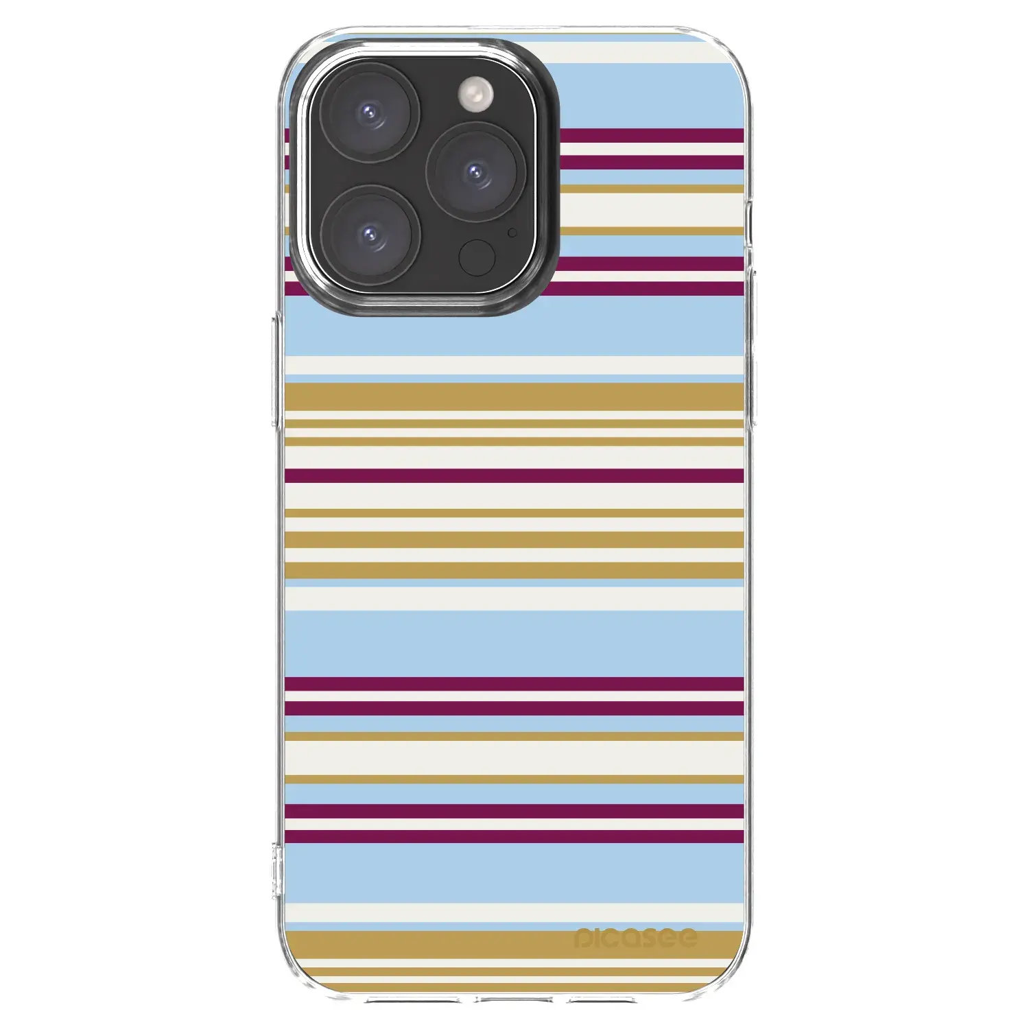 Silikonový průhledný obal pro Apple iPhone 15 Pro Max - Souvenir