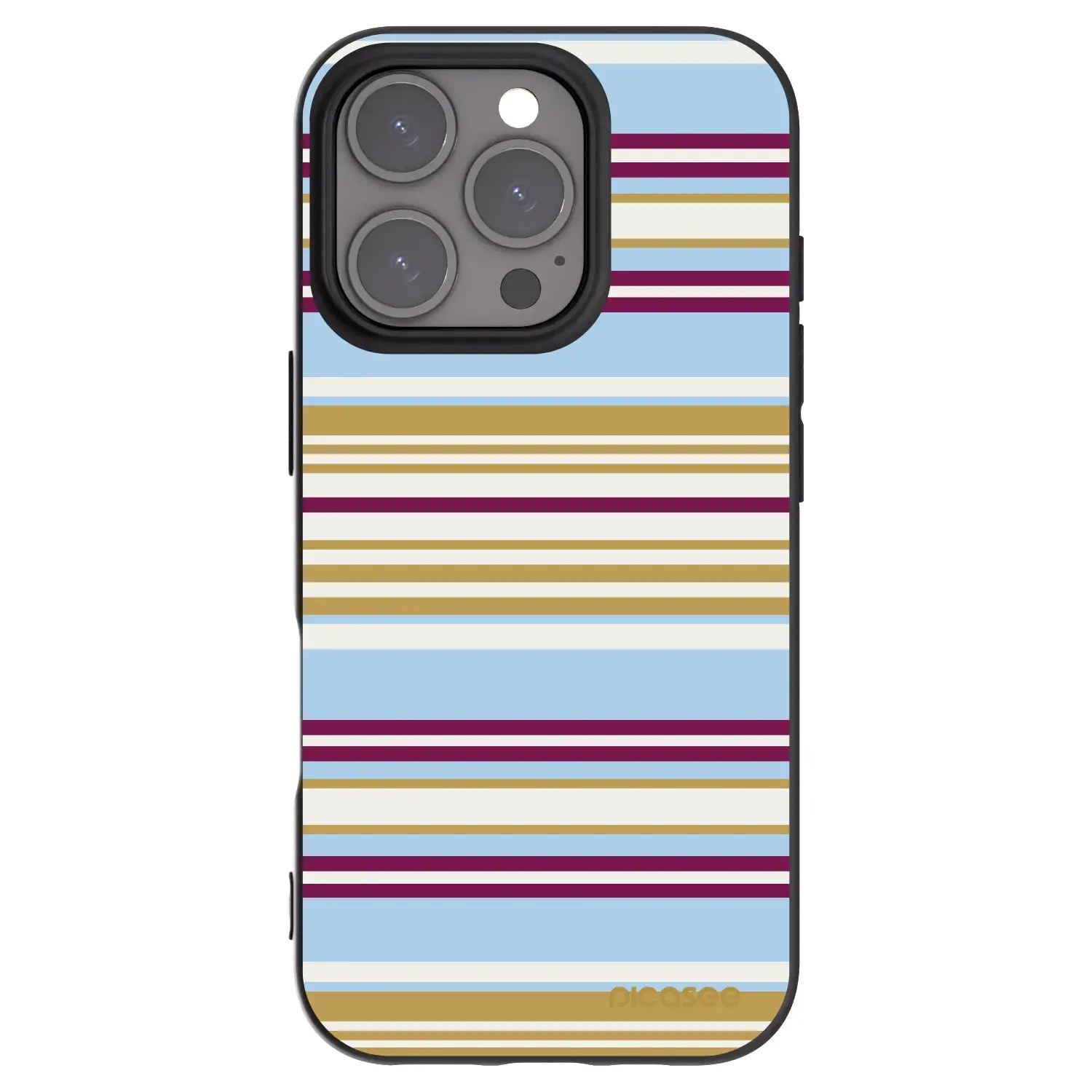 Silikonový černý obal pro Apple iPhone 16 Pro - Souvenir