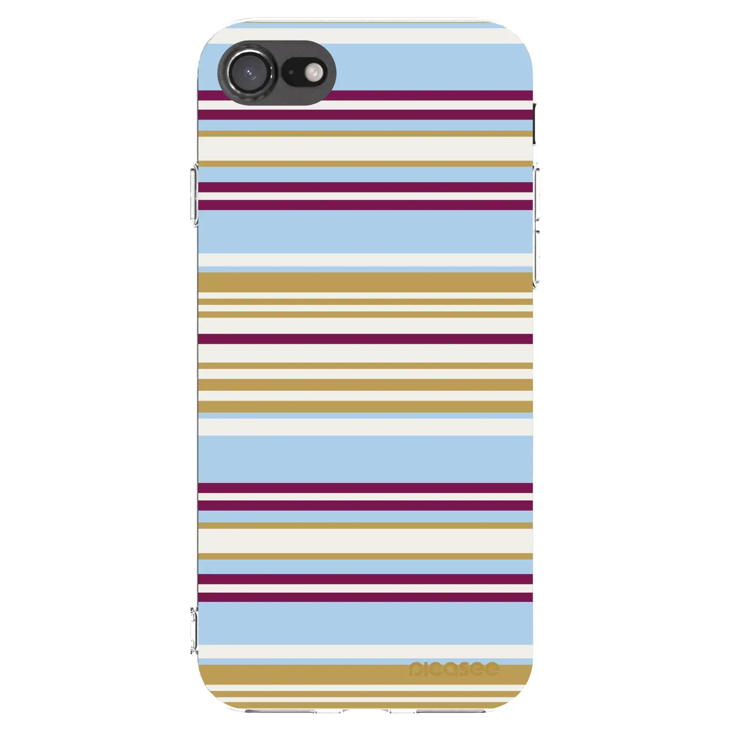 Silikonový průhledný obal pro Apple iPhone SE 2020 - Souvenir