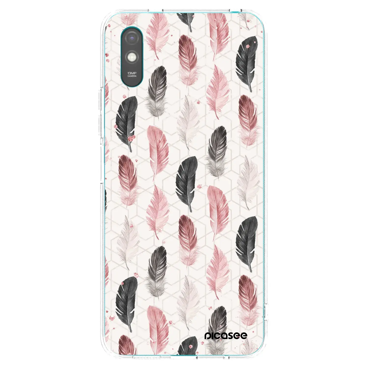 Silikonový průhledný obal pro Xiaomi Redmi 9AT - Pírka 2