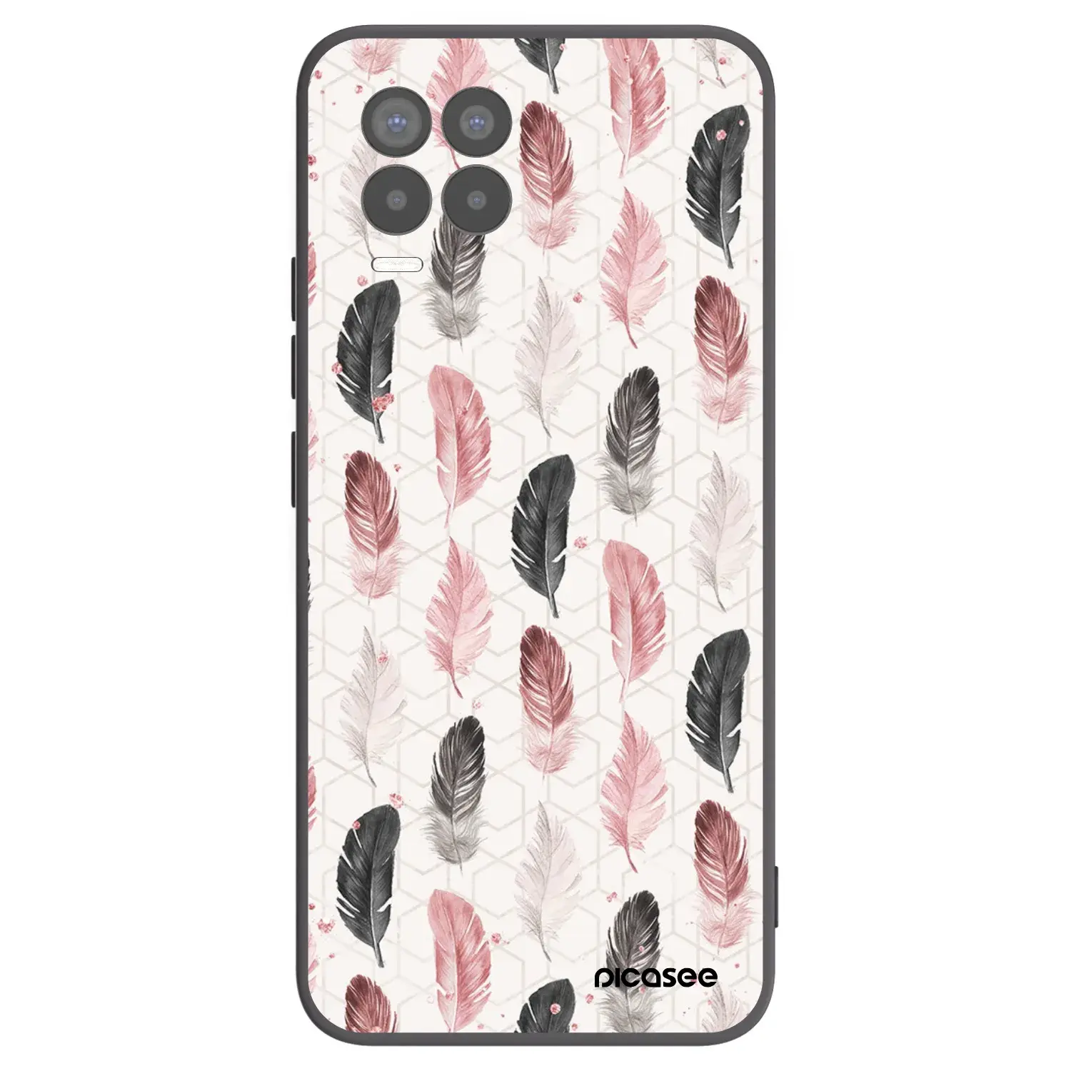 Silikonový černý obal pro Realme 8 Pro - Pírka 2