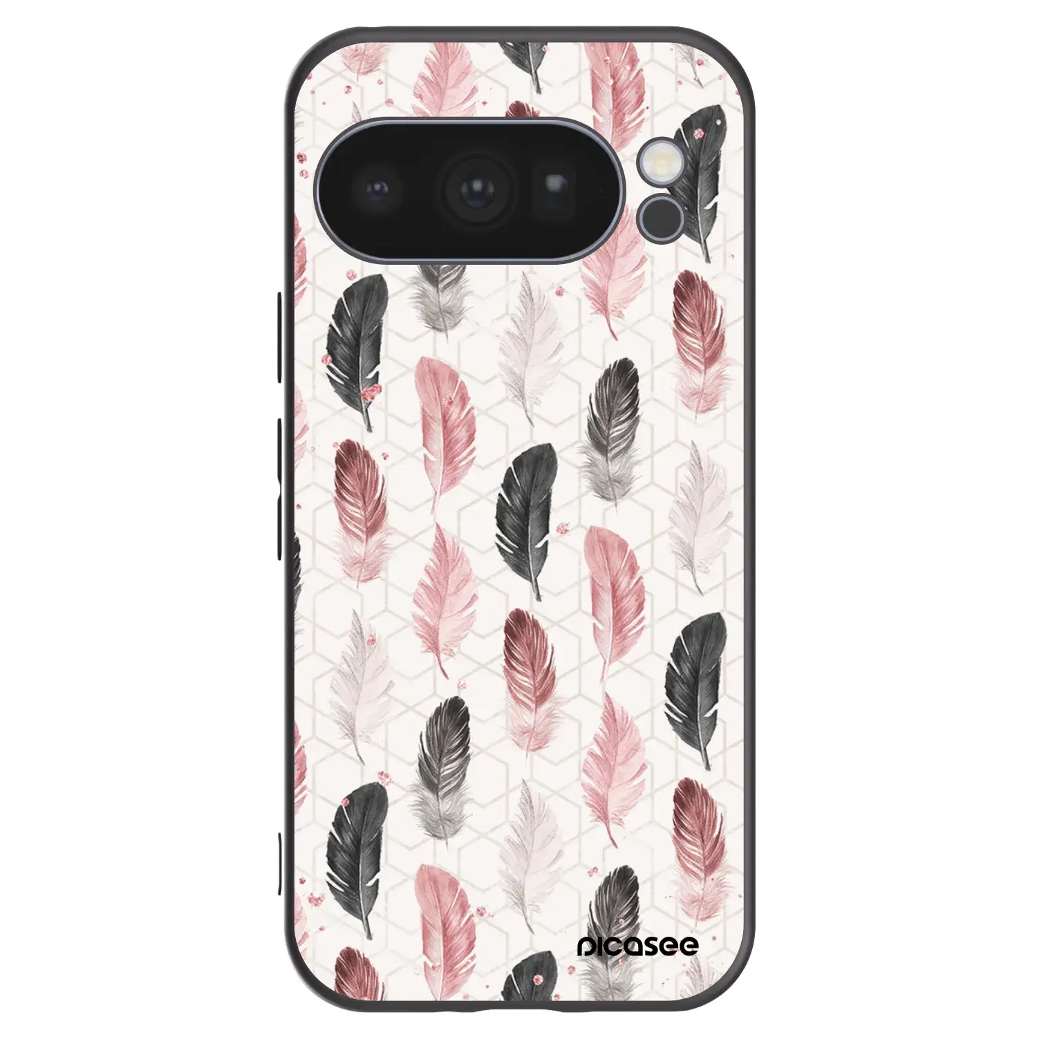 Silikonový černý obal pro Google Pixel 10 Pro - Pírka 2