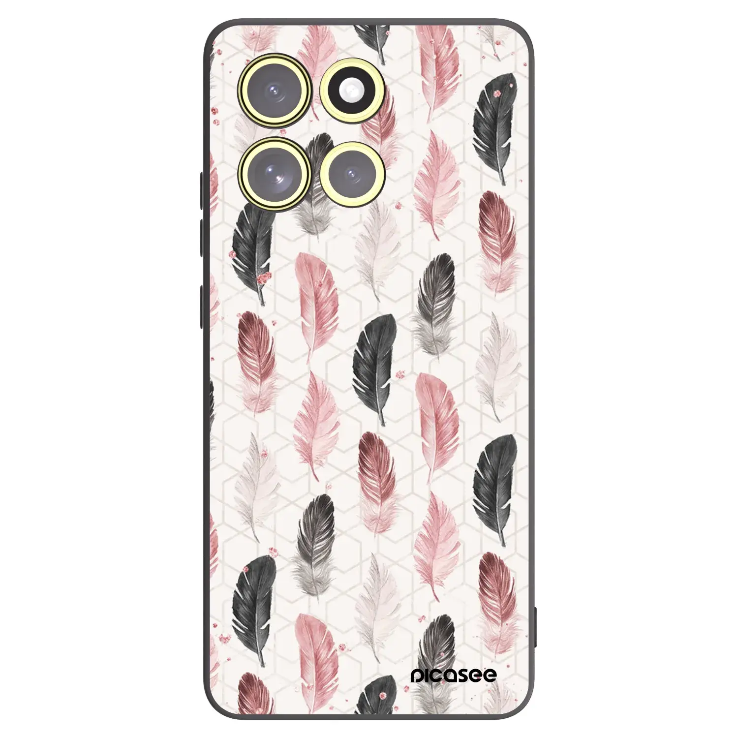 Silikonový černý obal pro Motorola Moto G86 Power 5G - Pírka 2