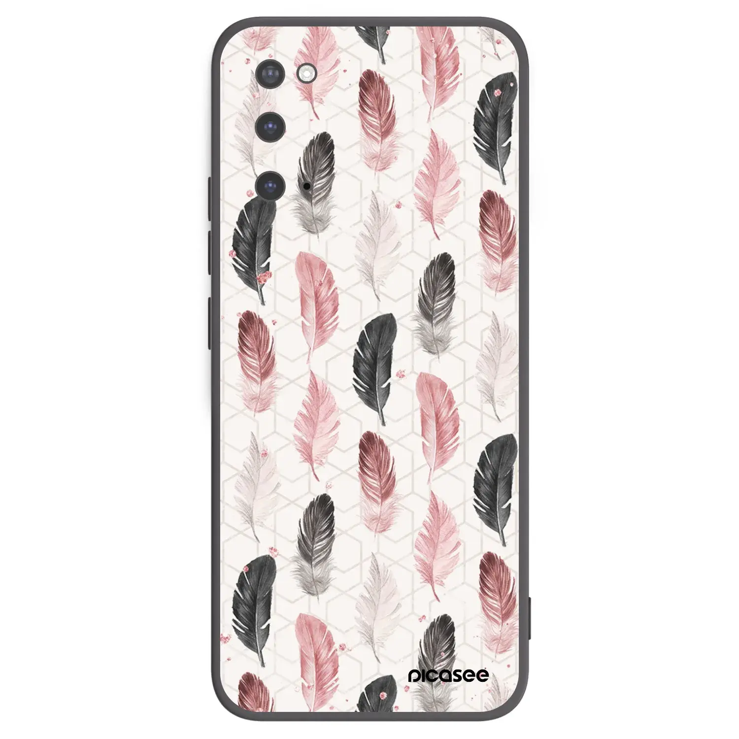 Silikonový černý obal pro Samsung Galaxy S20 G980F - Pírka 2