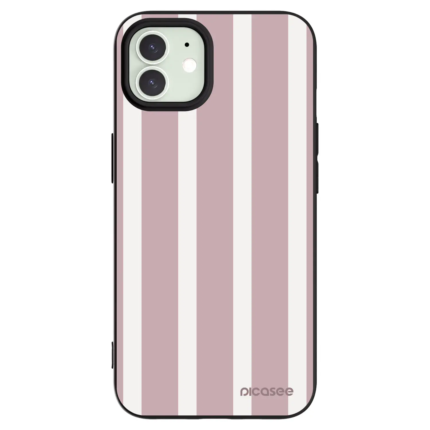 Silikonový černý obal pro Apple iPhone 12 - Velvet sun