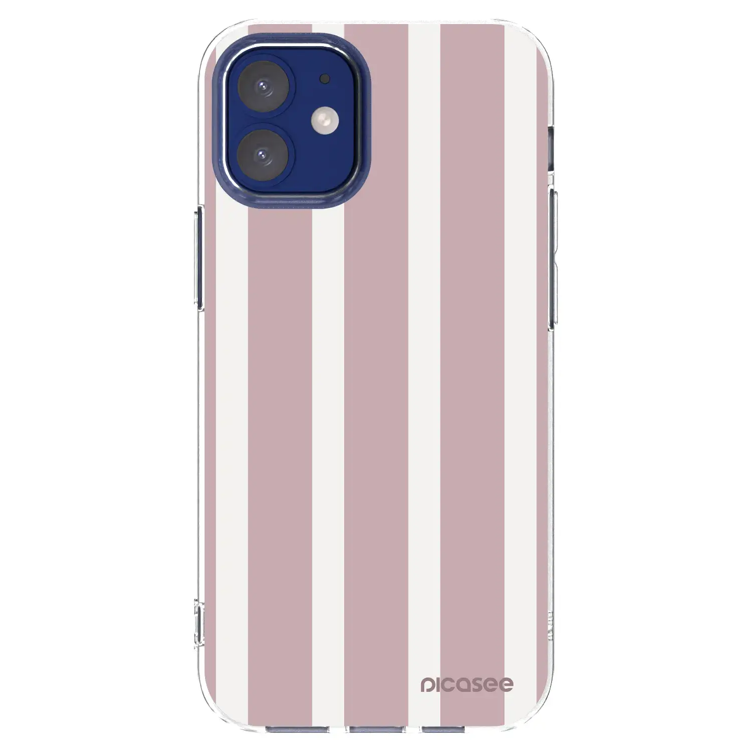 Silikonový průhledný obal pro Apple iPhone 12 mini - Velvet sun