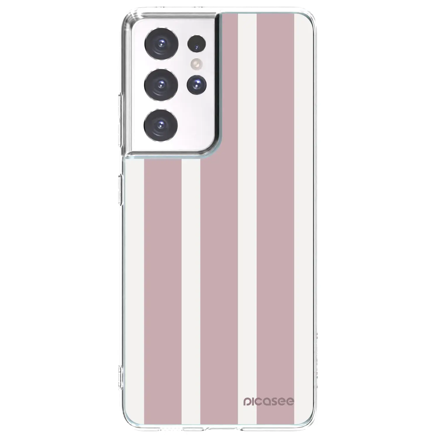 Silikonový průhledný obal pro Samsung Galaxy S21 Ultra 5G G998B - Velvet sun
