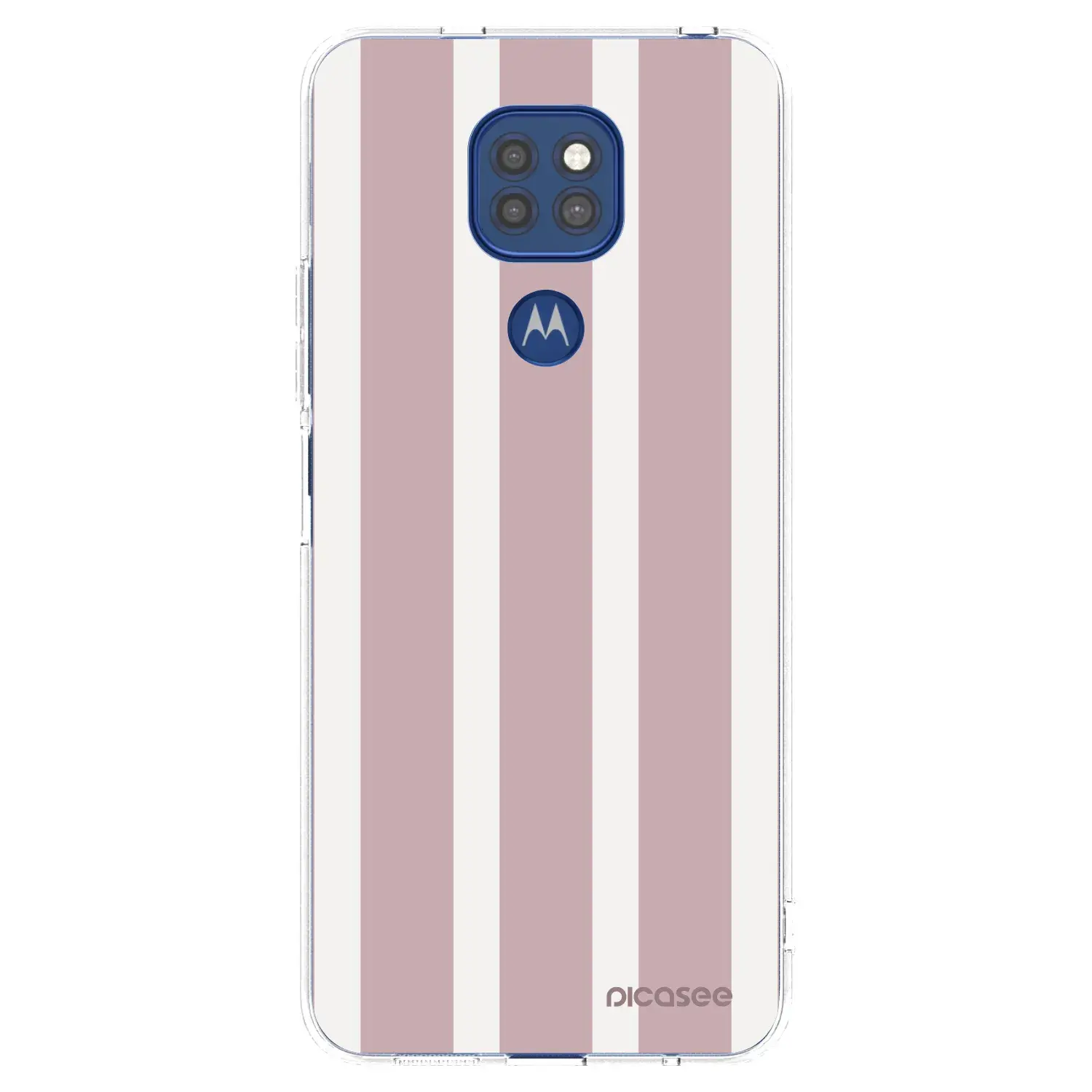Silikonový průhledný obal pro Motorola Moto G9 Play - Velvet sun
