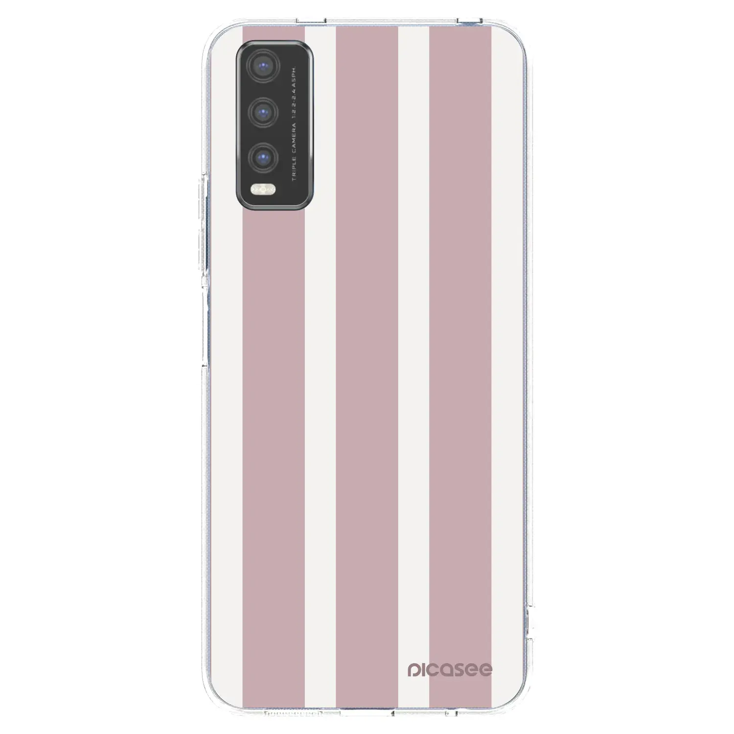 Silikonový průhledný obal pro Vivo Y20s - Velvet sun