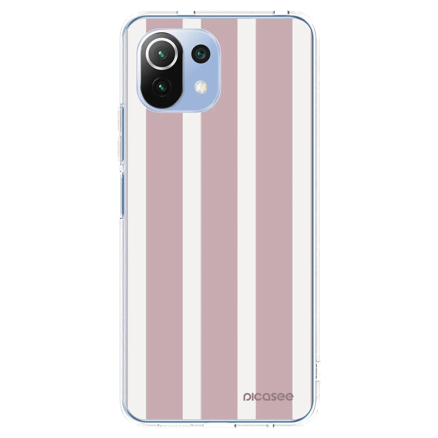 Silikonový průhledný obal pro Xiaomi 11 Lite 5G NE - Velvet sun