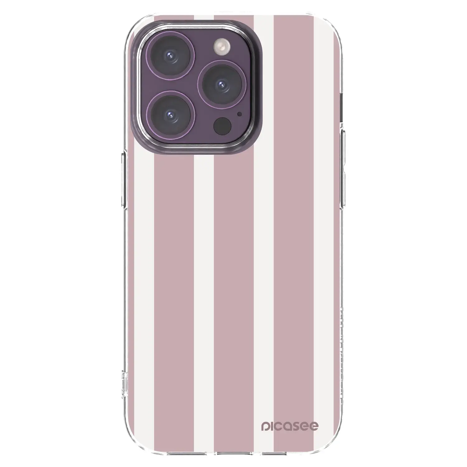 Silikonový průhledný obal pro Apple iPhone 14 Pro - Velvet sun