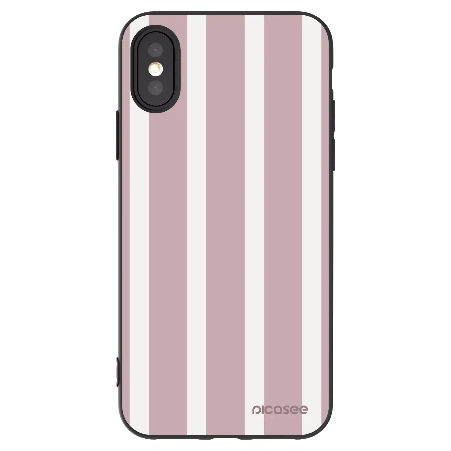 Silikonový černý obal pro Apple iPhone X/XS - Velvet sun