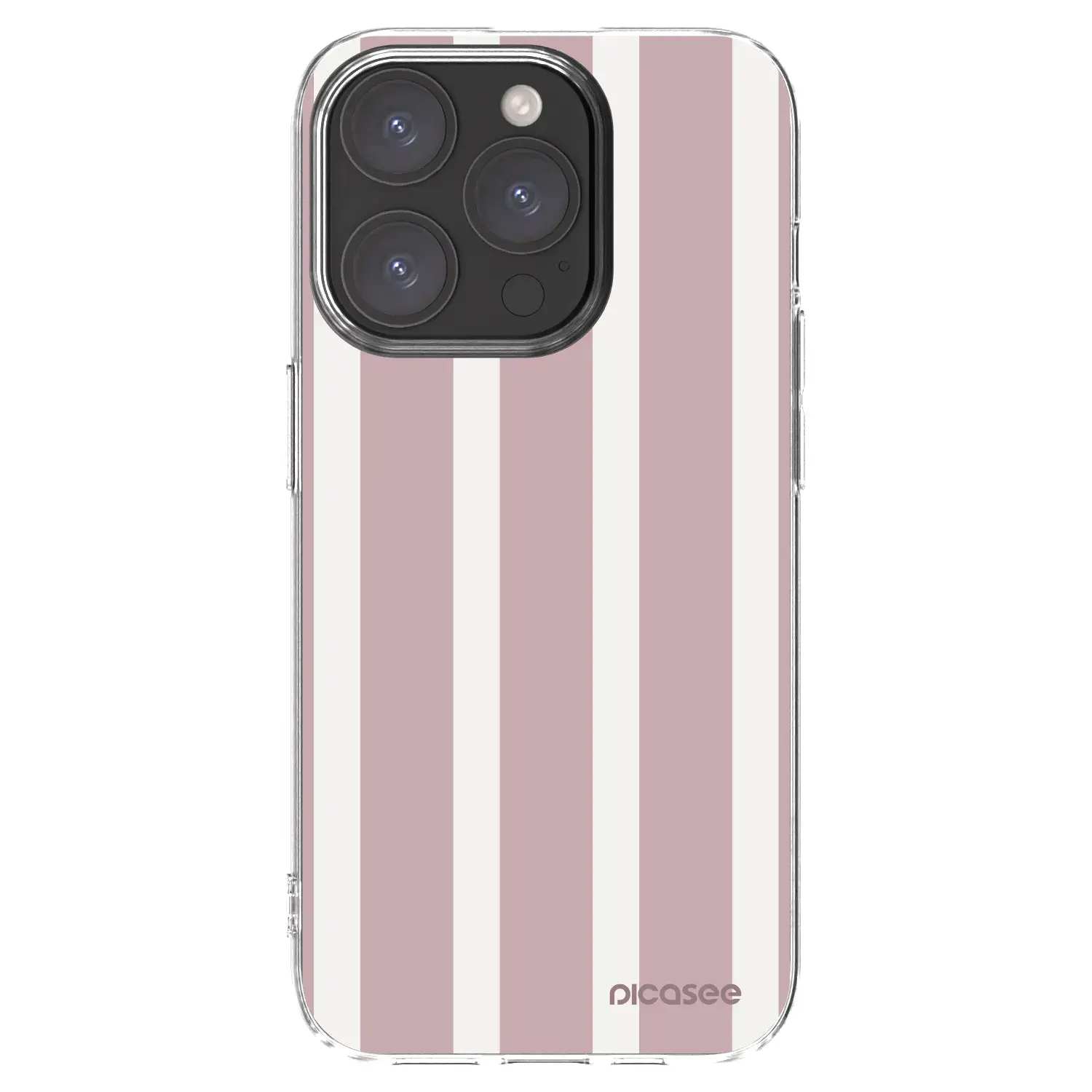 Silikonový průhledný obal pro Apple iPhone 15 Pro - Velvet sun