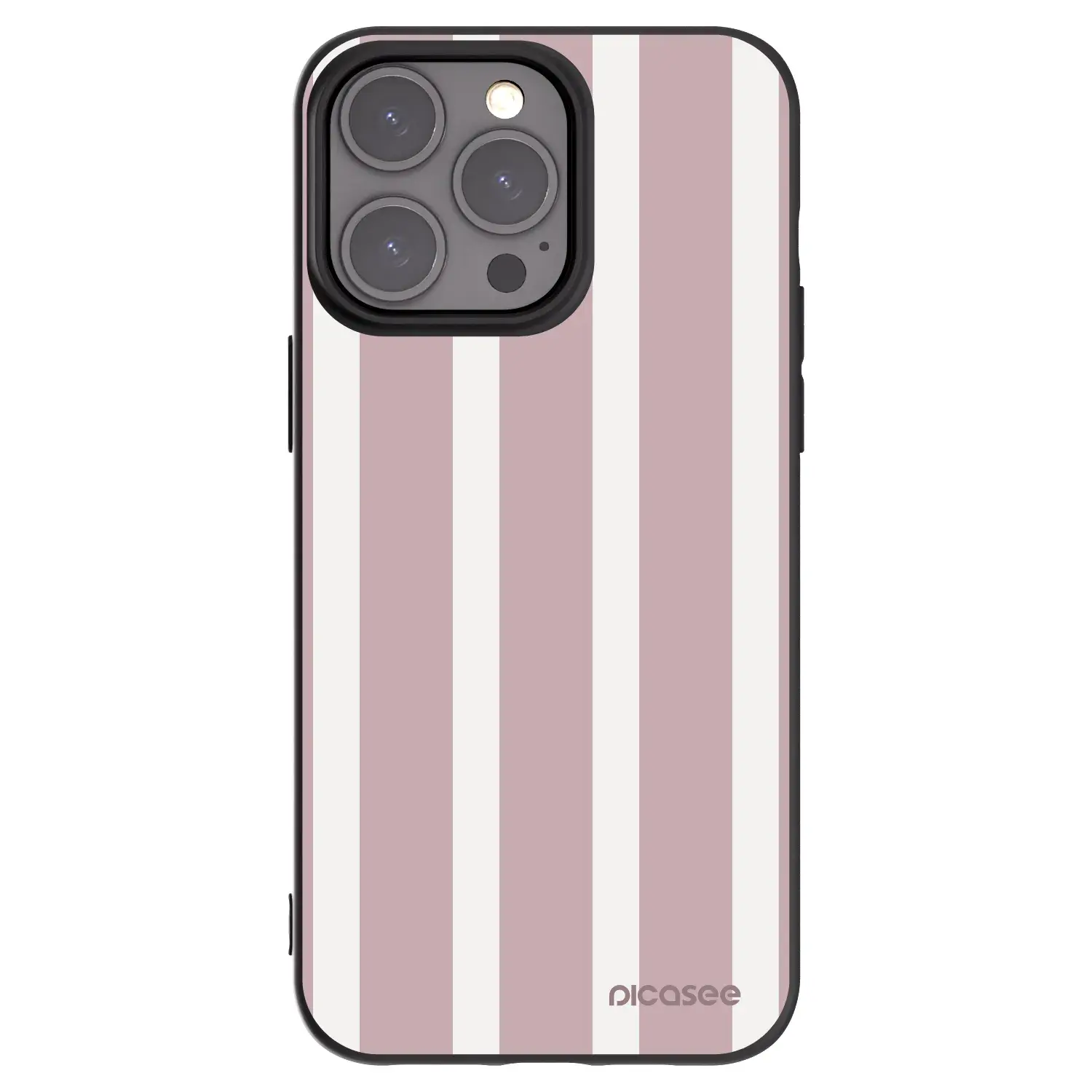 Silikonový černý obal pro Apple iPhone 15 Pro Max - Velvet sun
