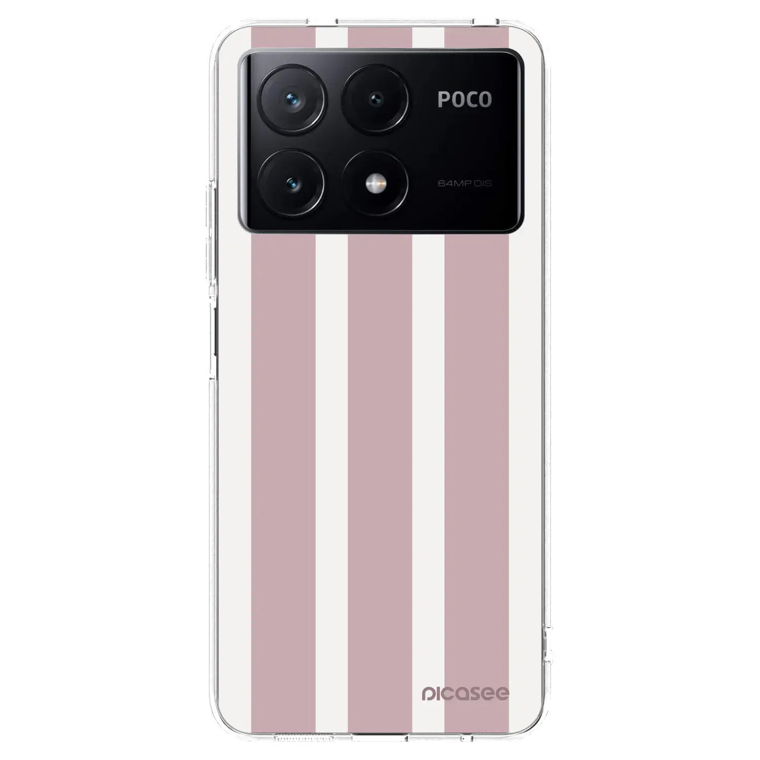 Silikonový průhledný obal pro Xiaomi Poco X6 Pro - Velvet sun