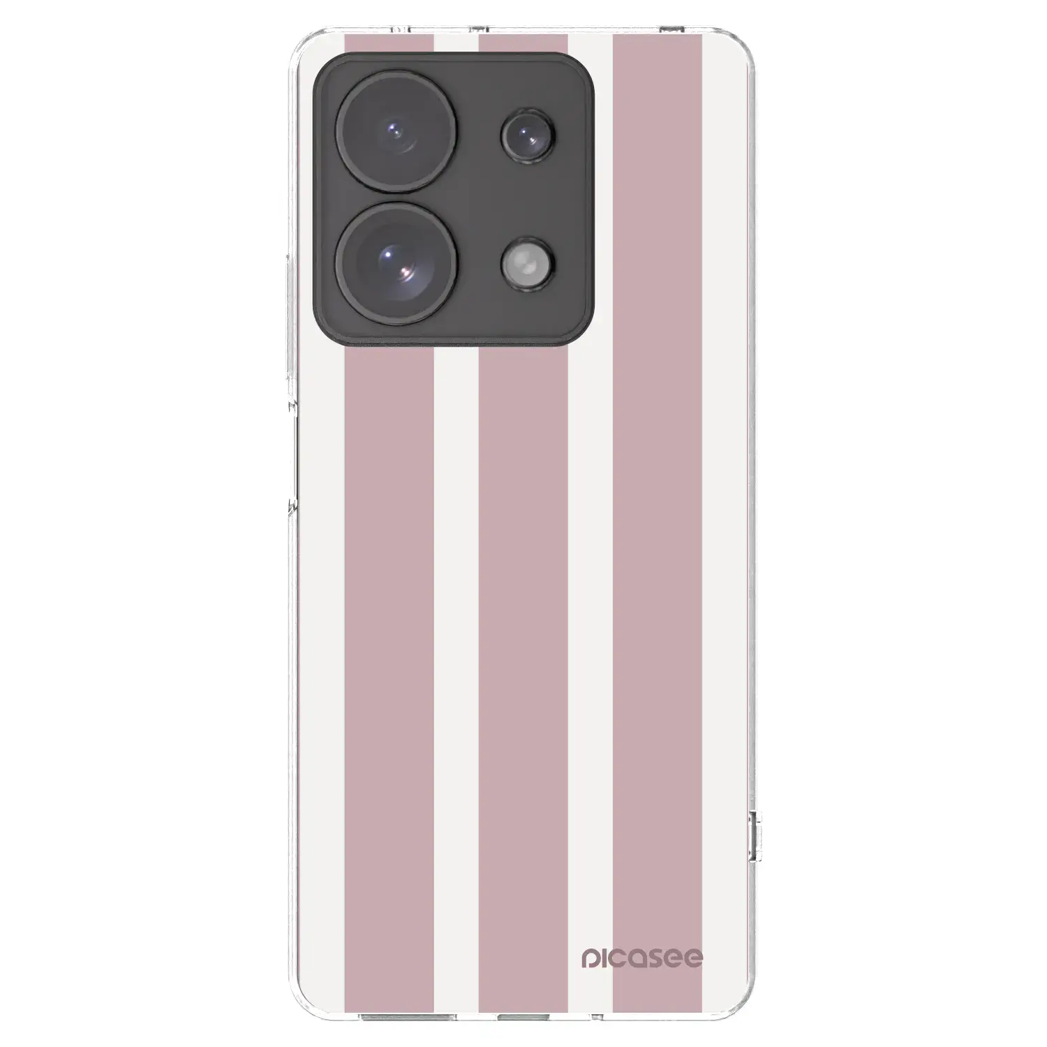 Silikonový průhledný obal pro Xiaomi Redmi Note 13 Pro 4G - Velvet sun