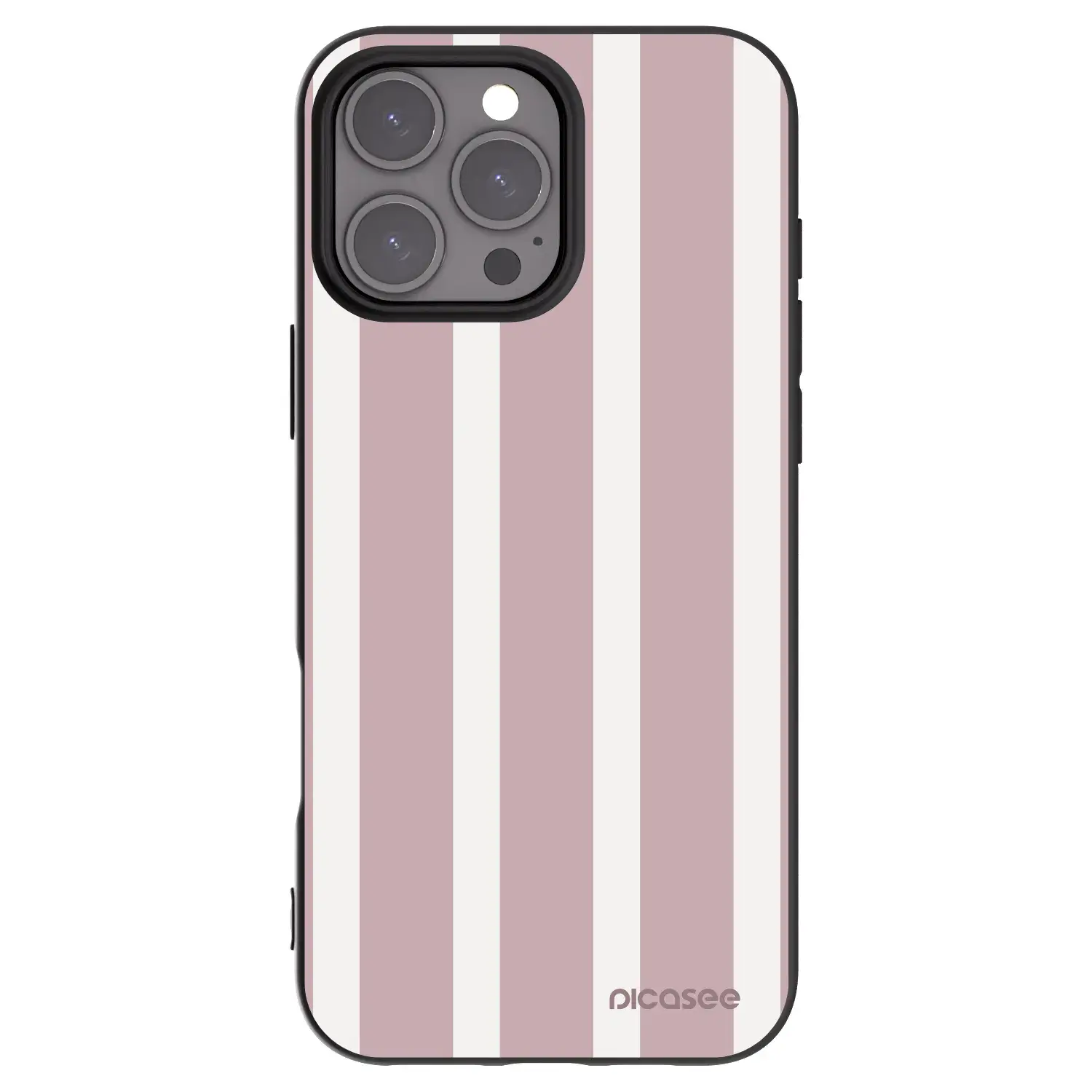 Silikonový černý obal pro Apple iPhone 16 Pro Max - Velvet sun