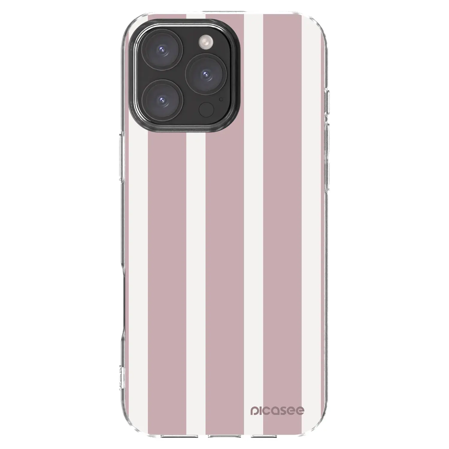 Silikonový průhledný obal pro Apple iPhone 16 Pro Max - Velvet sun