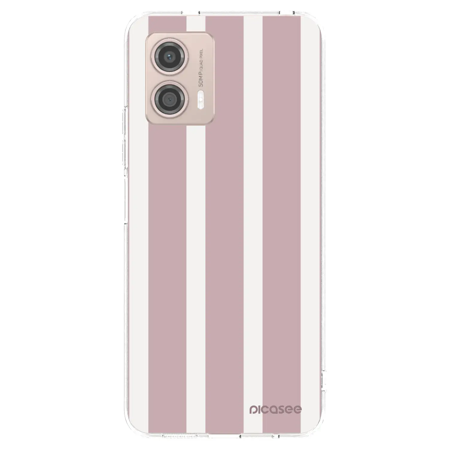 Silikonový průhledný obal pro Motorola Moto G53 5G - Velvet sun