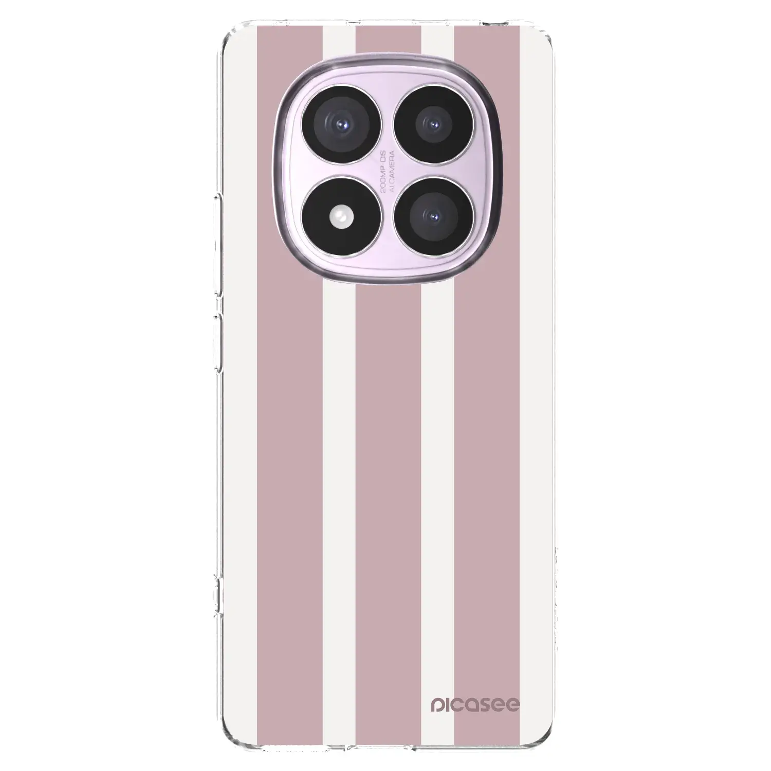 Silikonový průhledný obal pro Xiaomi Redmi Note 14 Pro 5G - Velvet sun