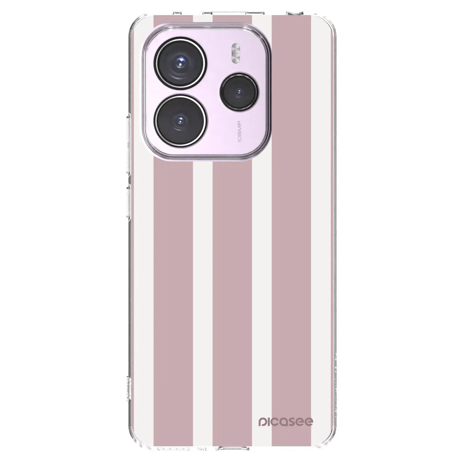 Silikonový průhledný obal pro Xiaomi Redmi Note 14 5G - Velvet sun