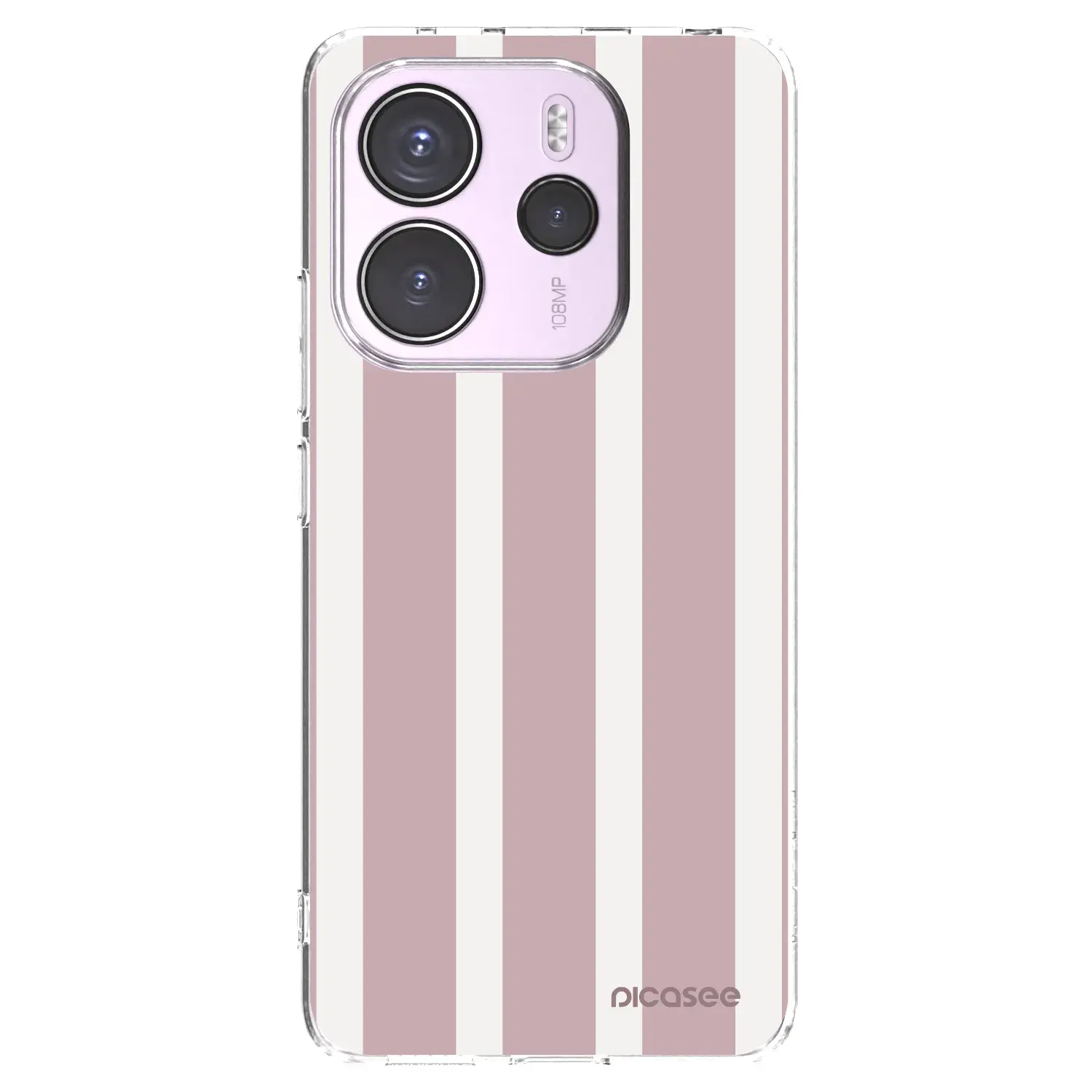Silikonový průhledný obal pro Xiaomi Redmi Note 14 4G - Velvet sun
