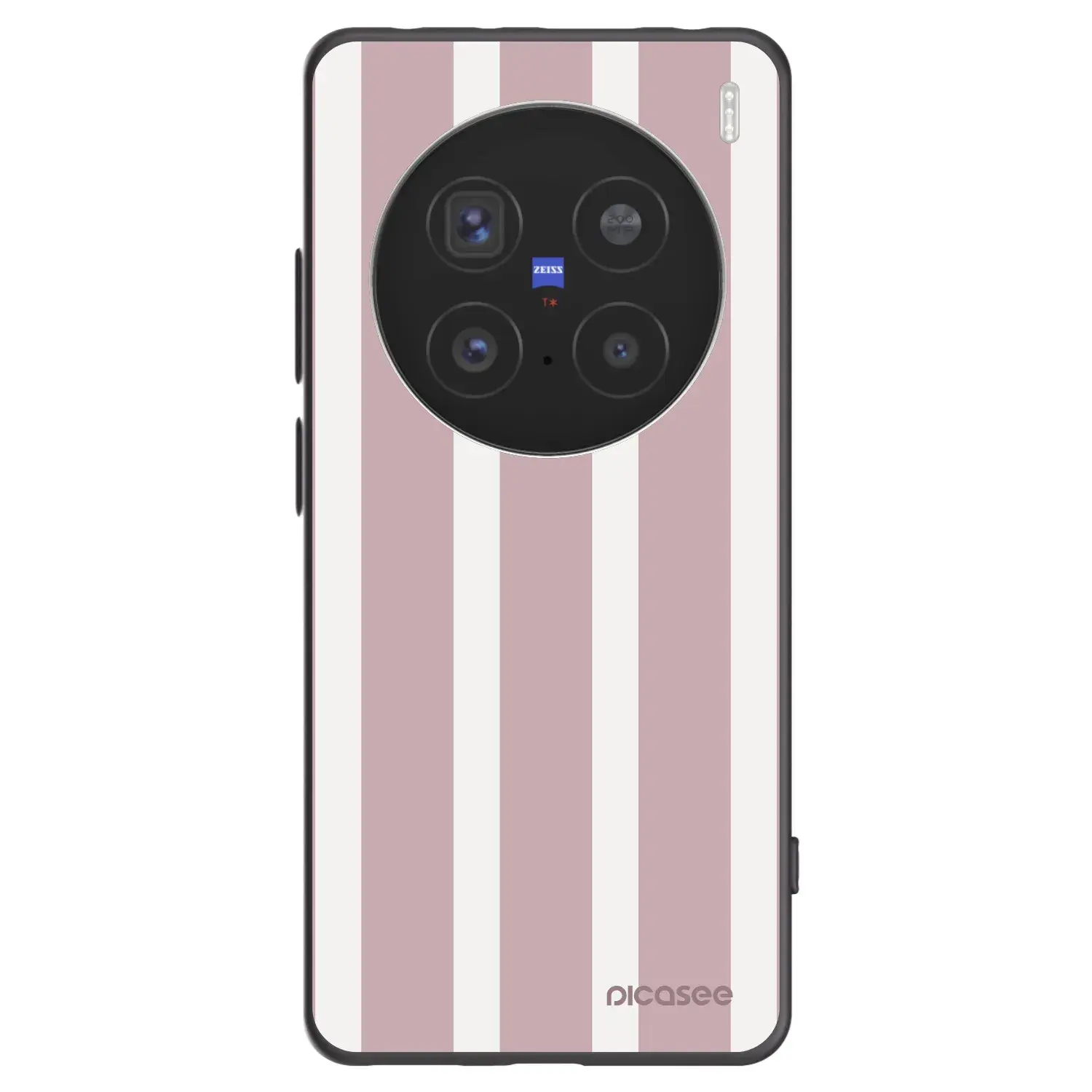 Silikonový černý obal pro Vivo X200 Pro - Velvet sun