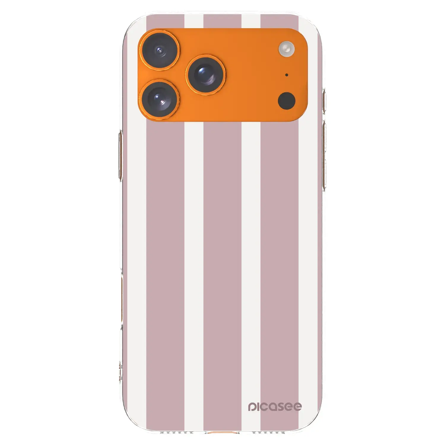 Silikonový průhledný obal pro Apple iPhone 17 Pro Max - Velvet sun