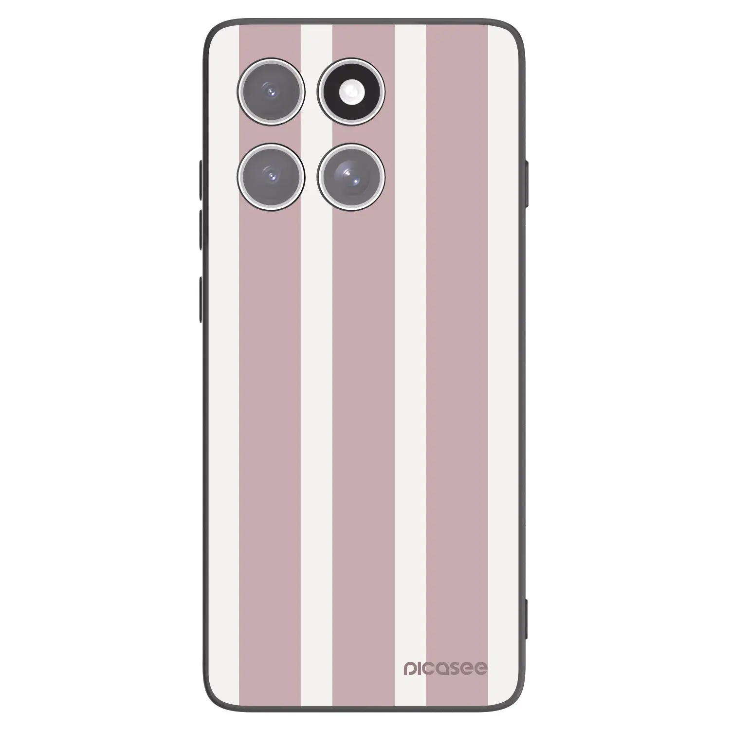 Silikonový černý obal pro Motorola Edge 60 Pro - Velvet sun