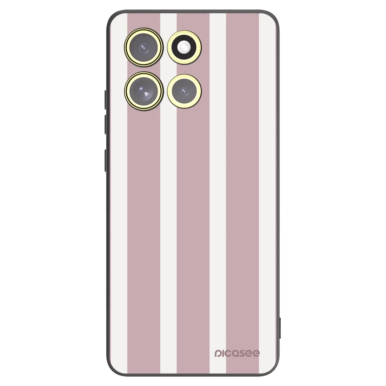 Silikonový černý obal pro Motorola Moto G86 5G - Velvet sun