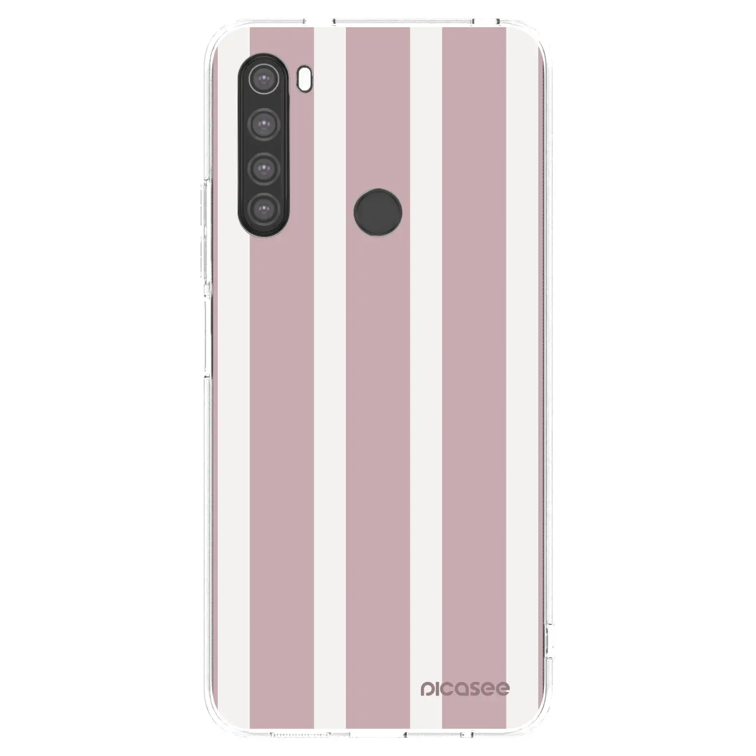 Silikonový průhledný obal pro Xiaomi Redmi Note 8 - Velvet sun