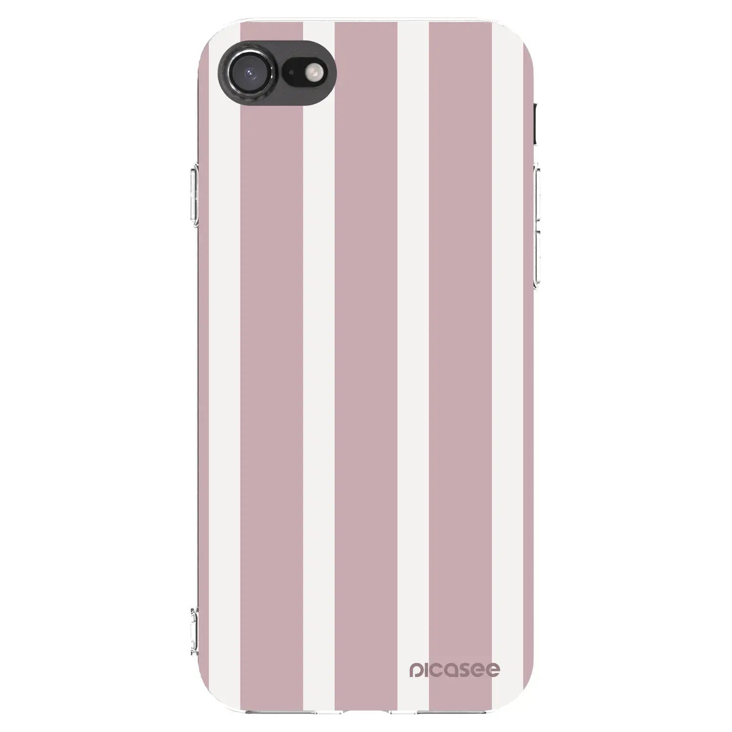 Silikonový průhledný obal pro Apple iPhone SE 2020 - Velvet sun