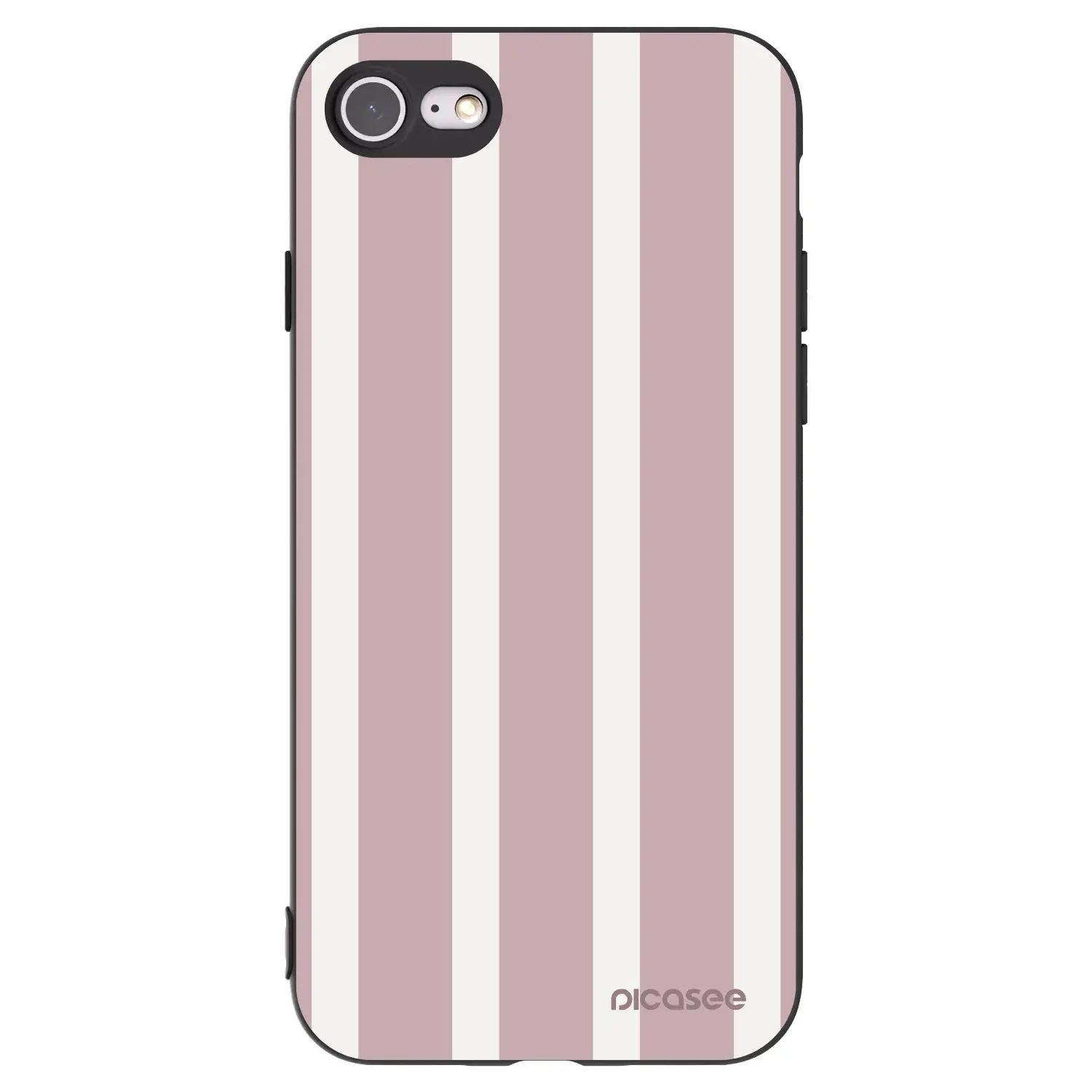 Silikonový černý obal pro Apple iPhone SE 2020 - Velvet sun