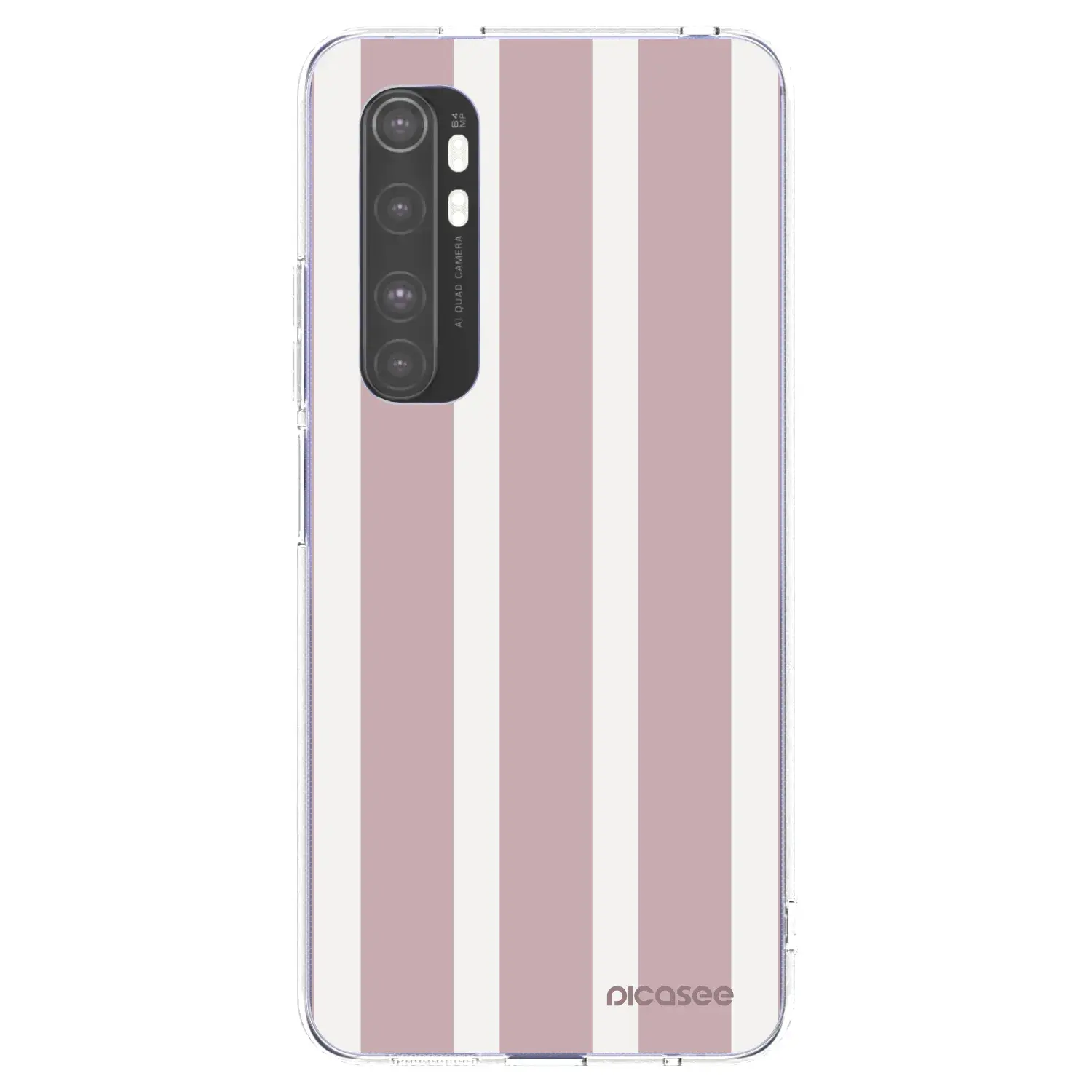 Silikonový průhledný obal pro Xiaomi Mi Note 10 Lite - Velvet sun