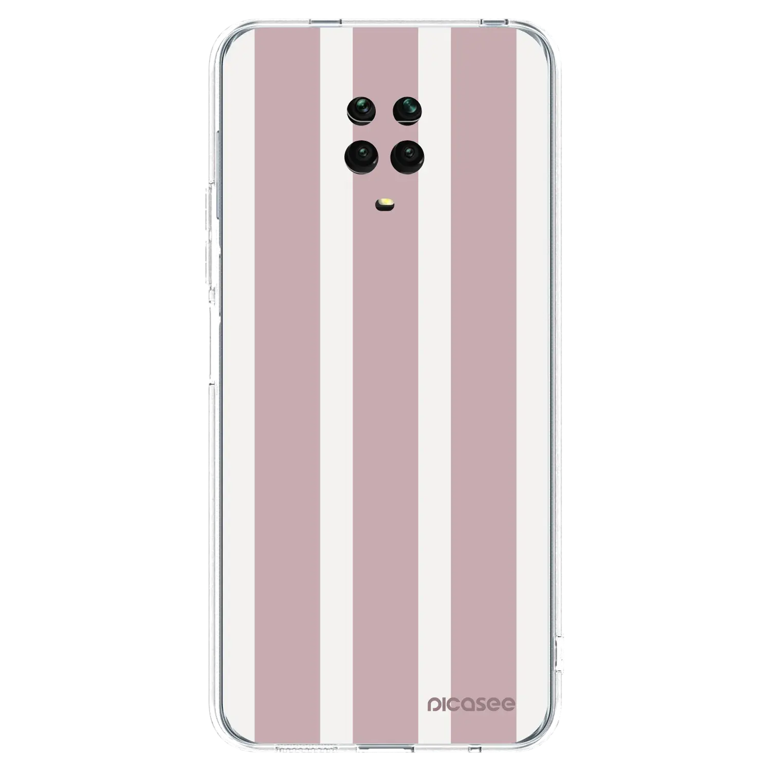 Silikonový průhledný obal pro Xiaomi Redmi Note 9S - Velvet sun