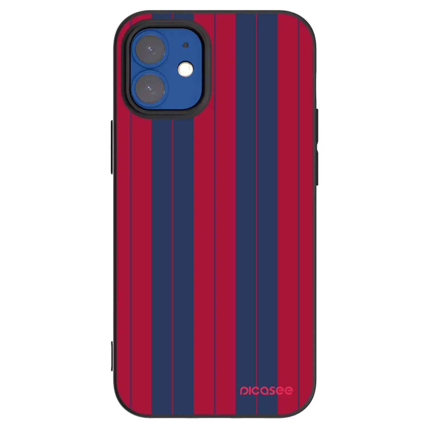 Silikonový černý obal pro Apple iPhone 12 mini - Yacht club