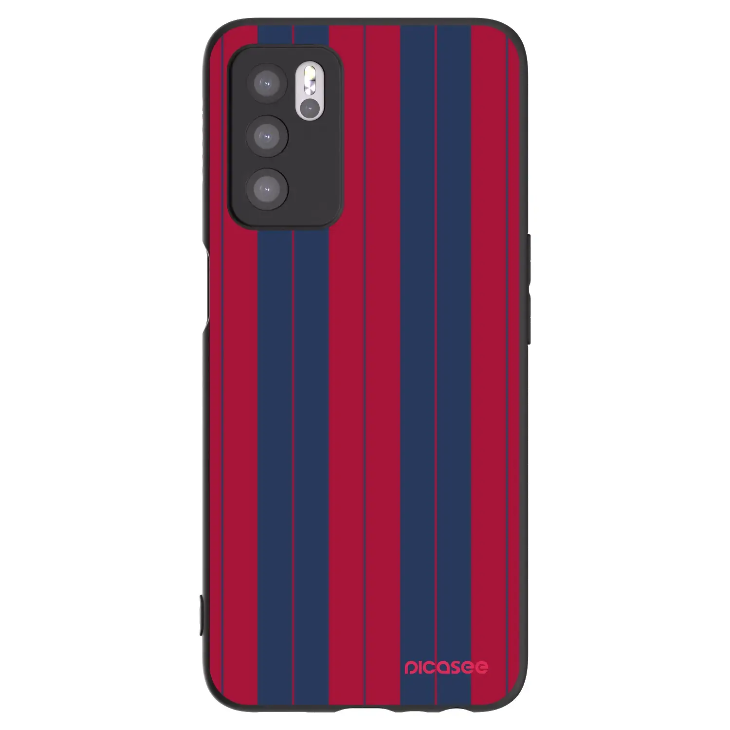 Silikonový černý obal pro OPPO A16s - Yacht club