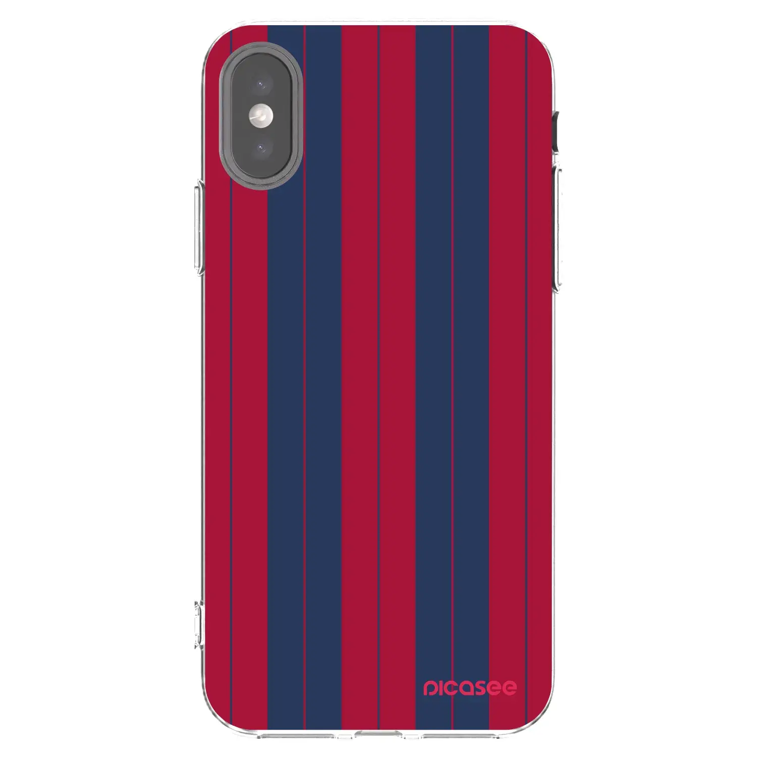 Silikonový průhledný obal pro Apple iPhone X/XS - Yacht club